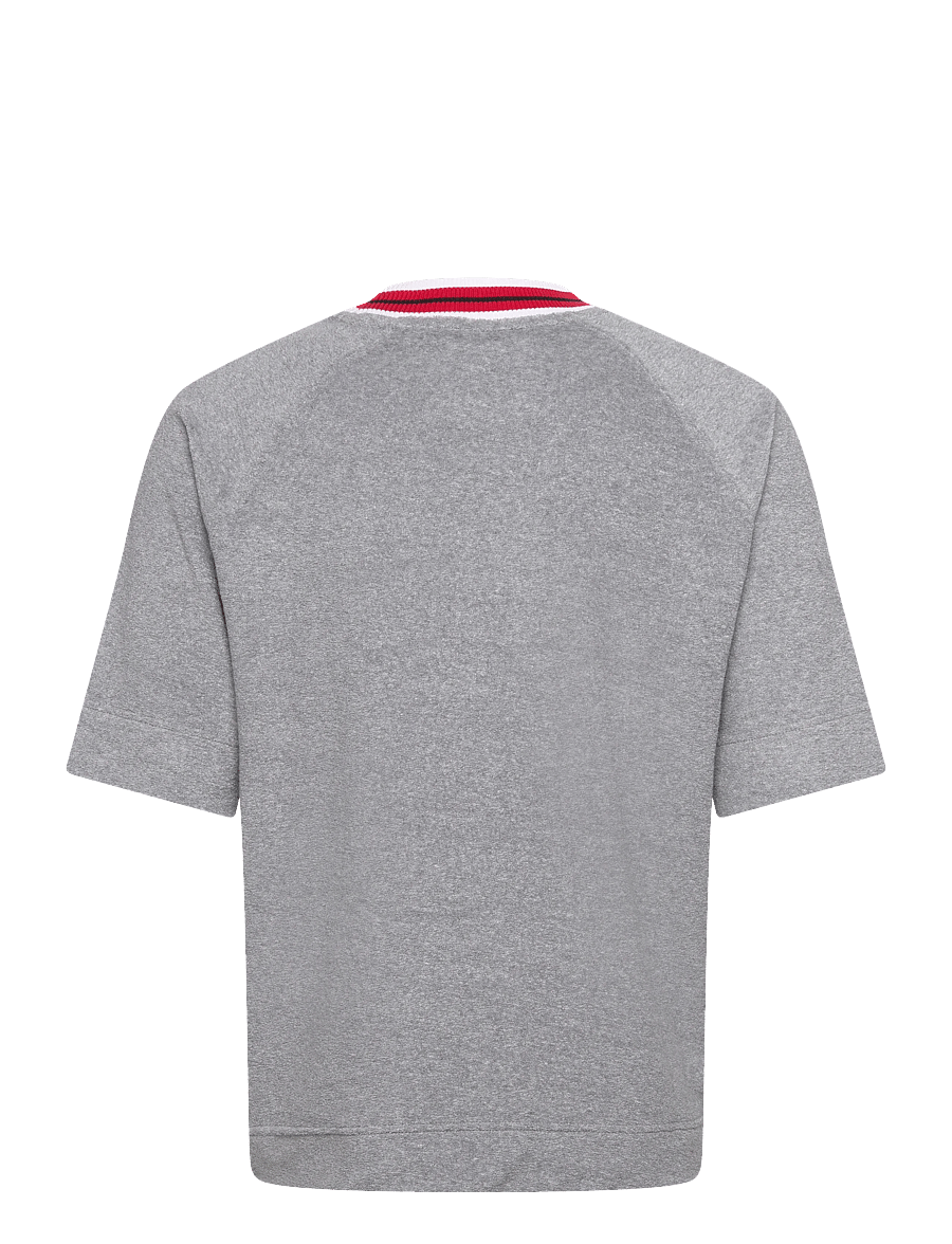 HUGO - JAXON_S/s sweatshirt - pidžaamasärgid - medium grey - 1