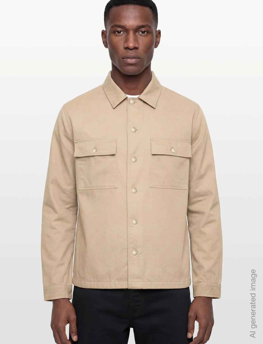 HUGO - Epoldo - herbstjacken - medium beige - 3