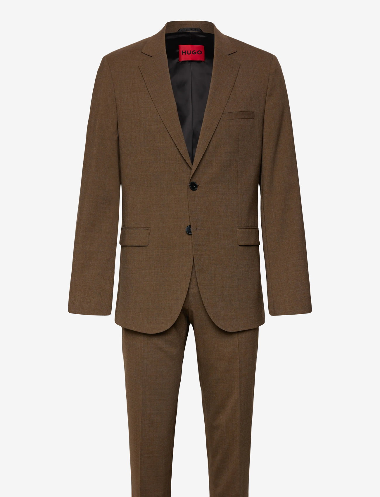 HUGO - Arti-Hesten253X - jakkesæt - medium brown - 0