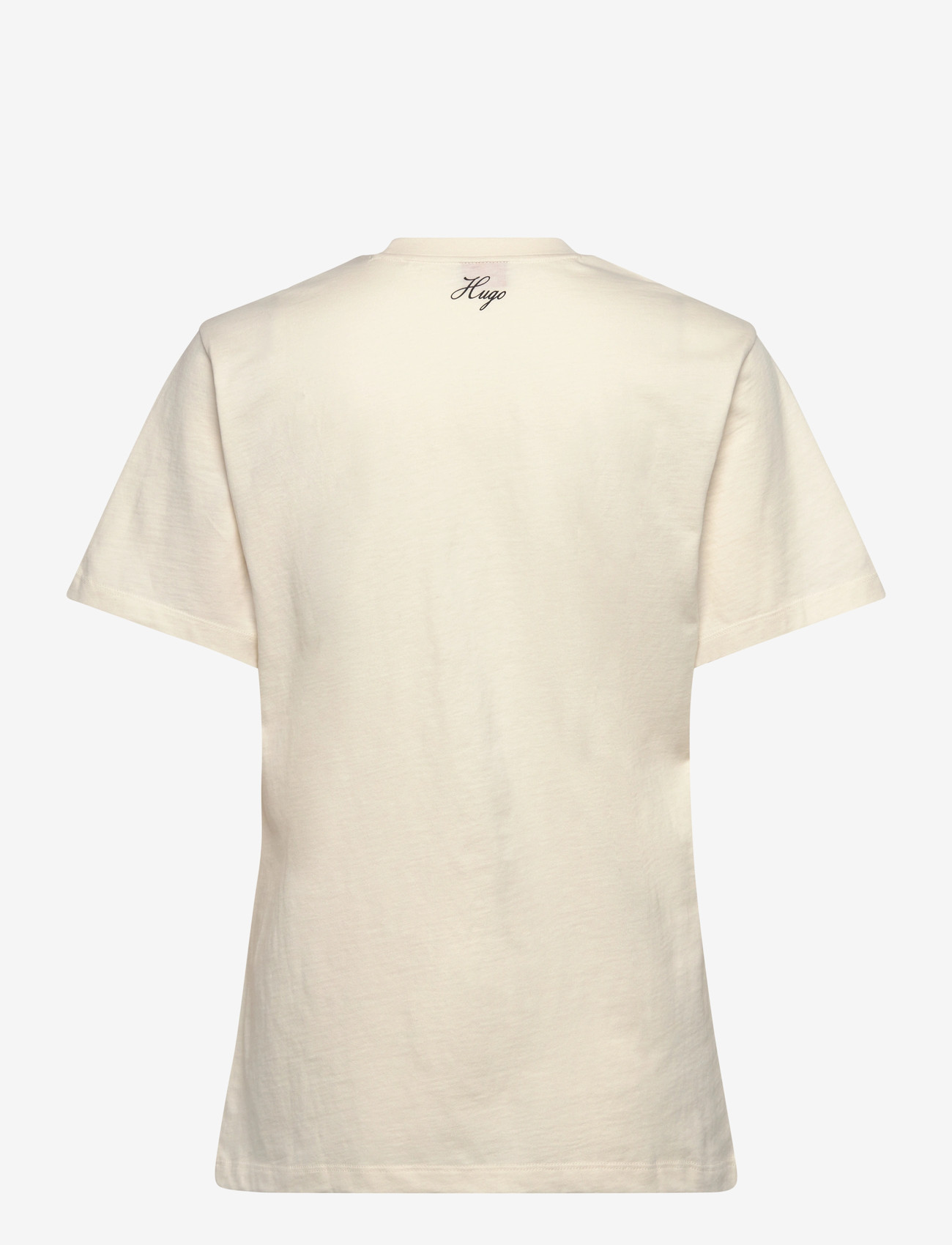 HUGO - Vintage Tee_16 - t-shirts - open white - 1