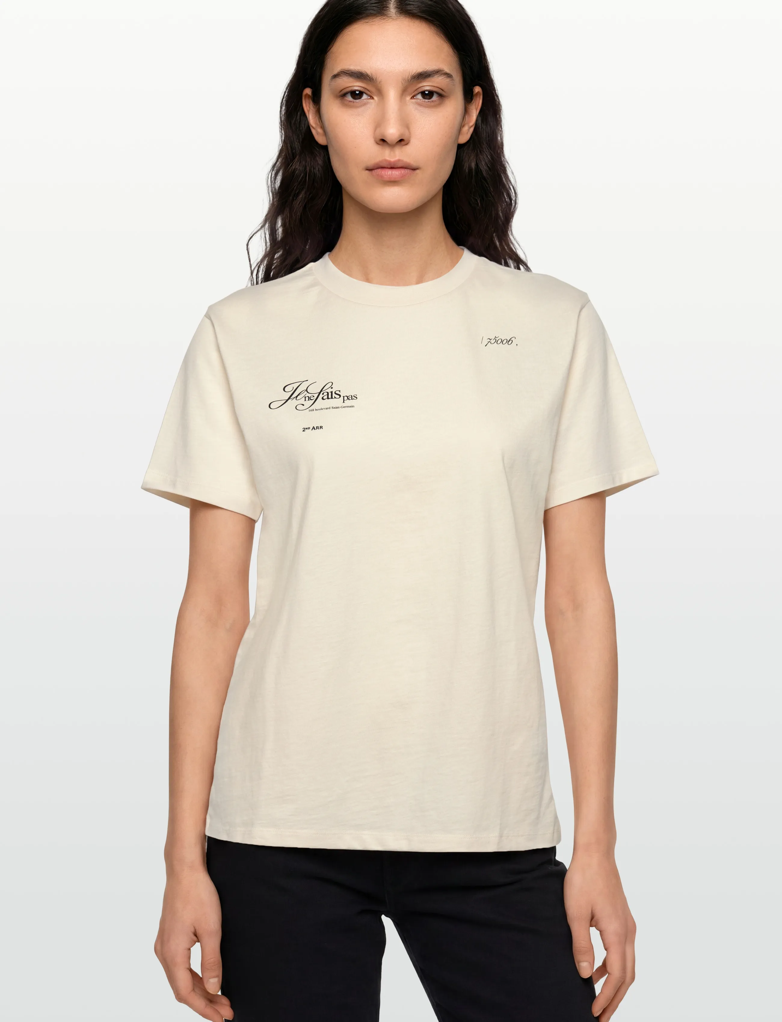 HUGO - Vintage Tee_16 - t-shirts - open white - 3