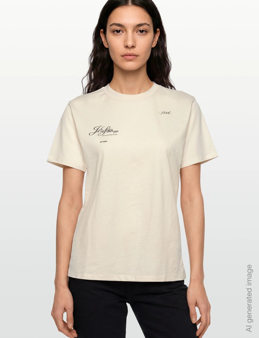 HUGO - Vintage Tee_16 - t-shirts - open white - 3