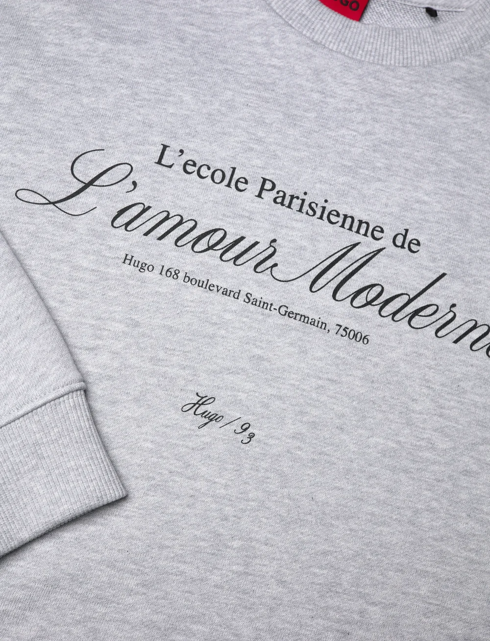 HUGO - Classic Crew_5 - vardagsstil - open grey - 2