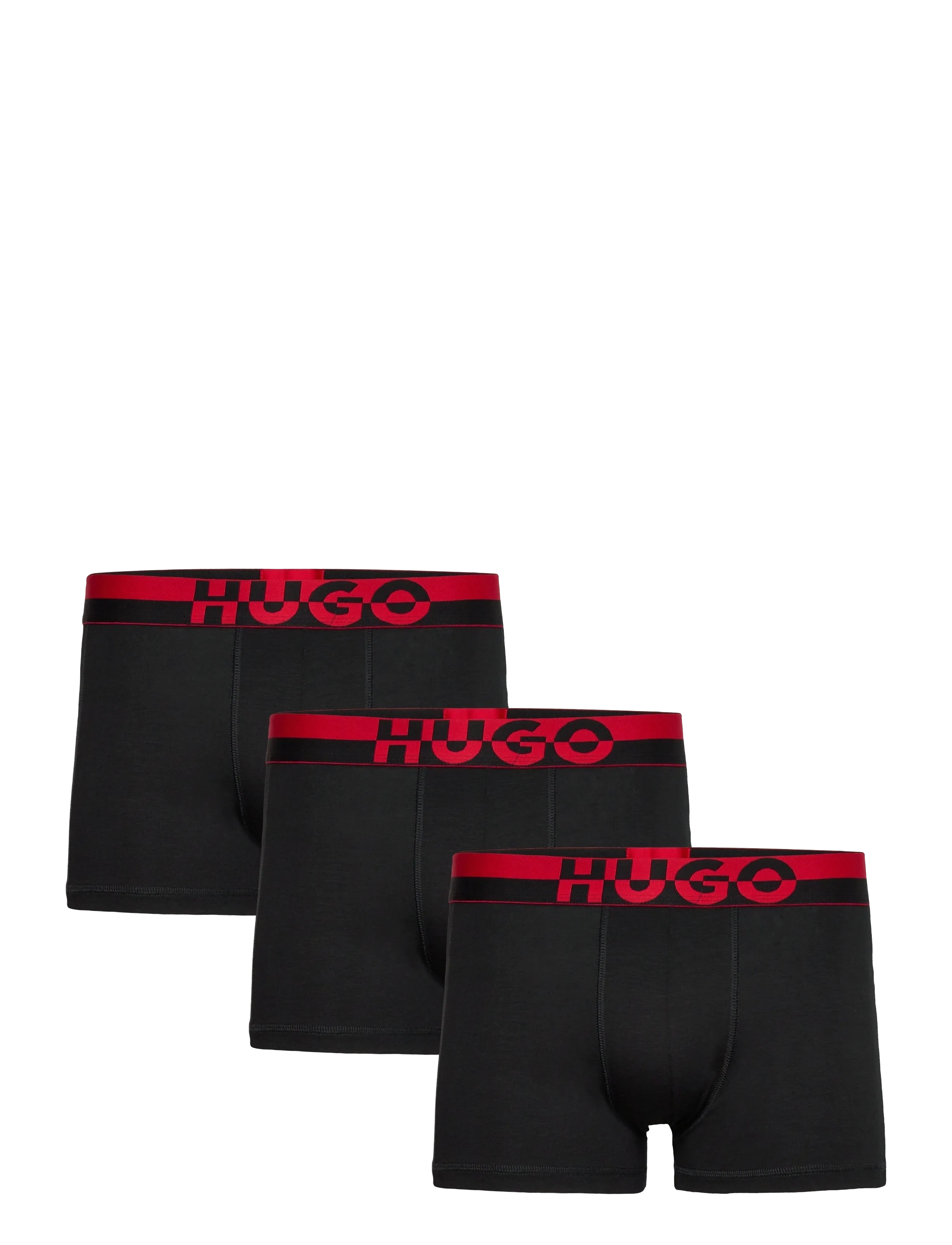 HUGO TRUNK TR. SPLIT LOGO - Underbukser - BLACK / black