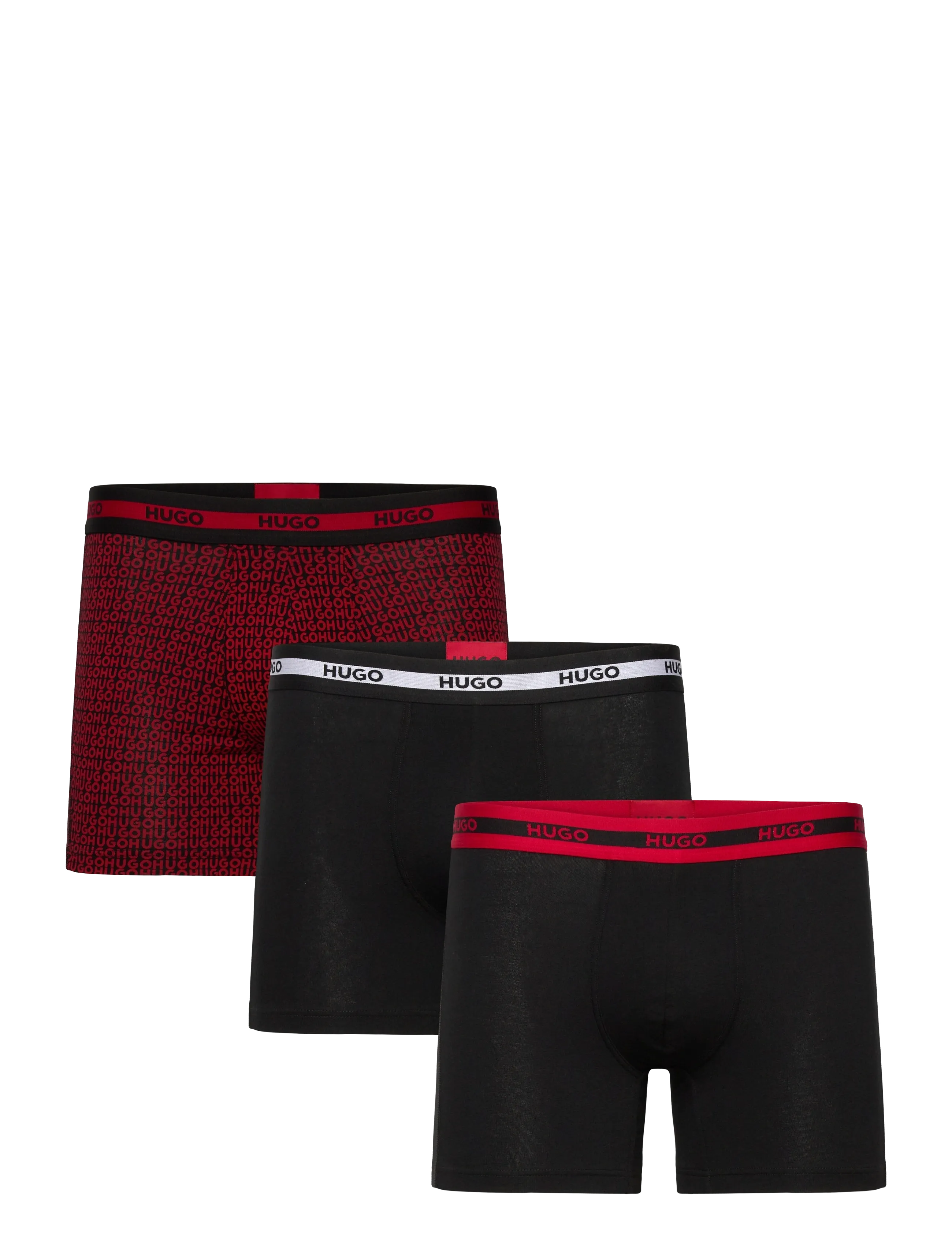 HUGO Boxer Br Planet Des, S, Underwear, Schwarz - Boxers, Männerswear