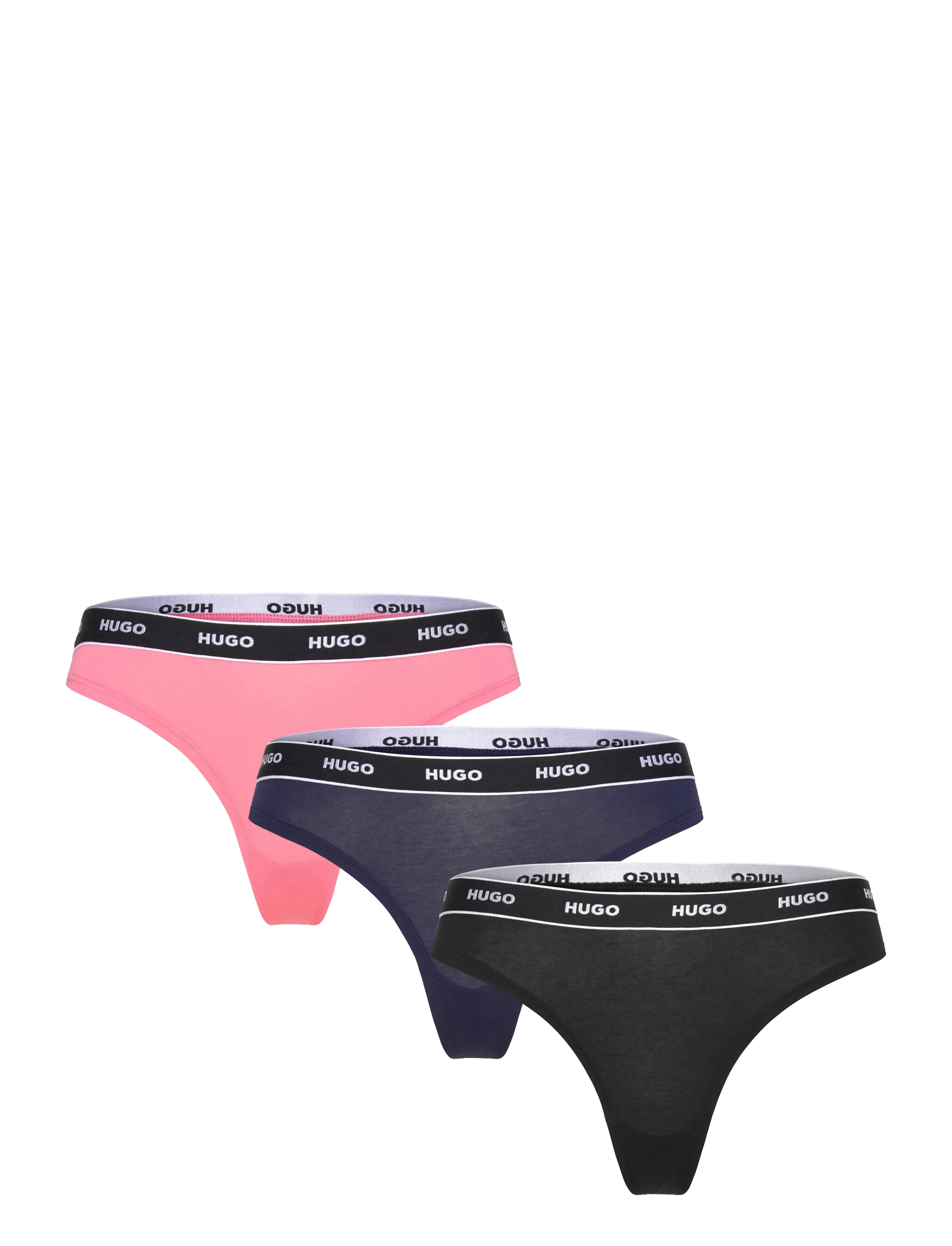 HUGO Triplet Thong Stripe, S, Multi/patterned, Trusser > G-Streng, Dame