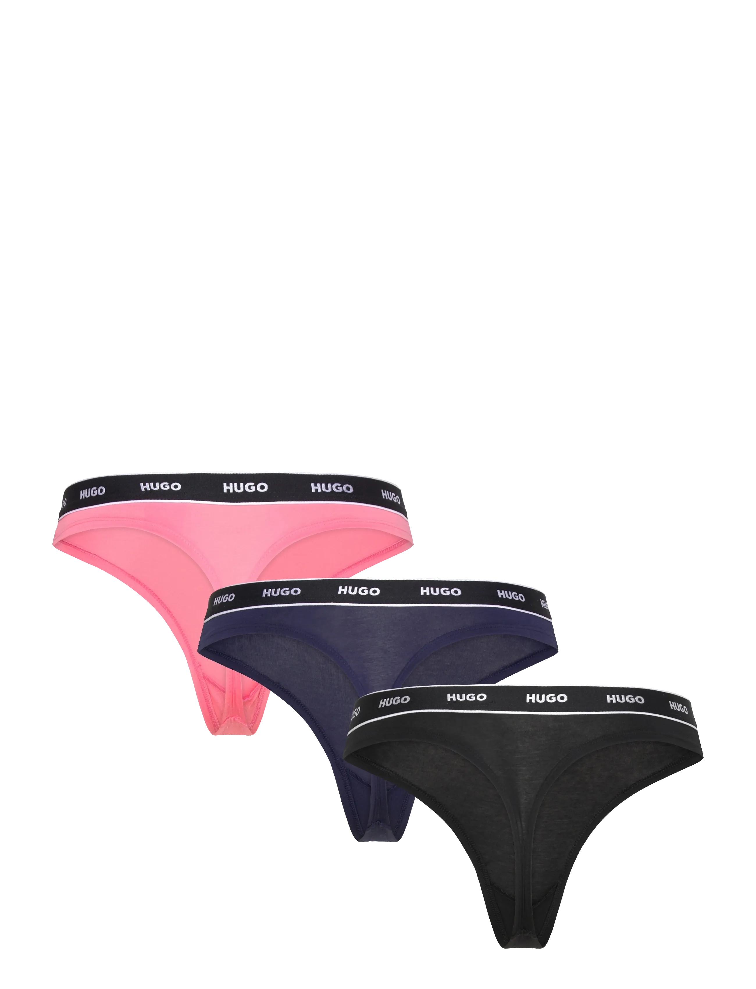 HUGO - TRIPLET THONG STRIPE - laveste priser - open miscellaneous - 2