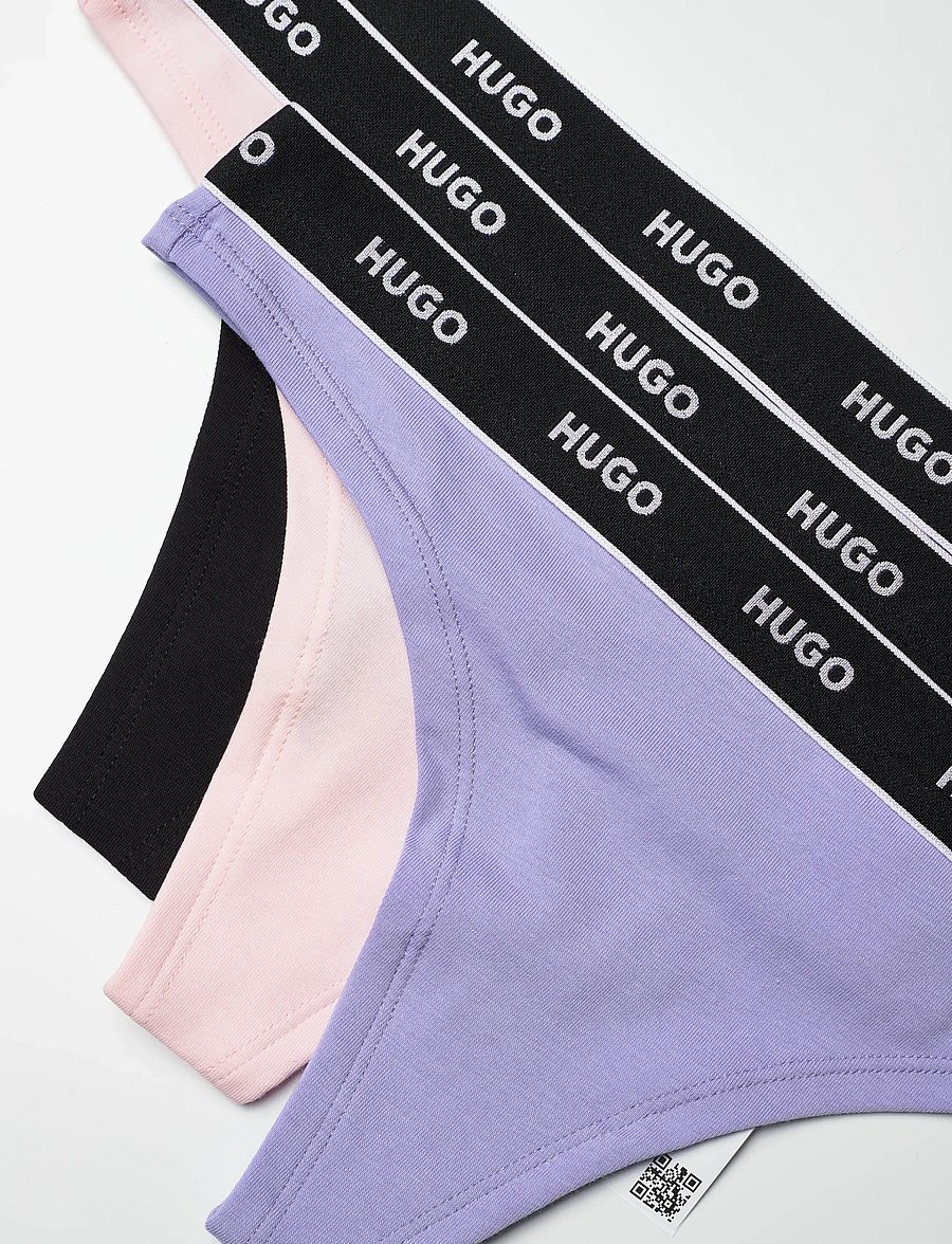 HUGO - TRIPLET THONG STRIPE - stringtrusser - open miscellaneous - 1