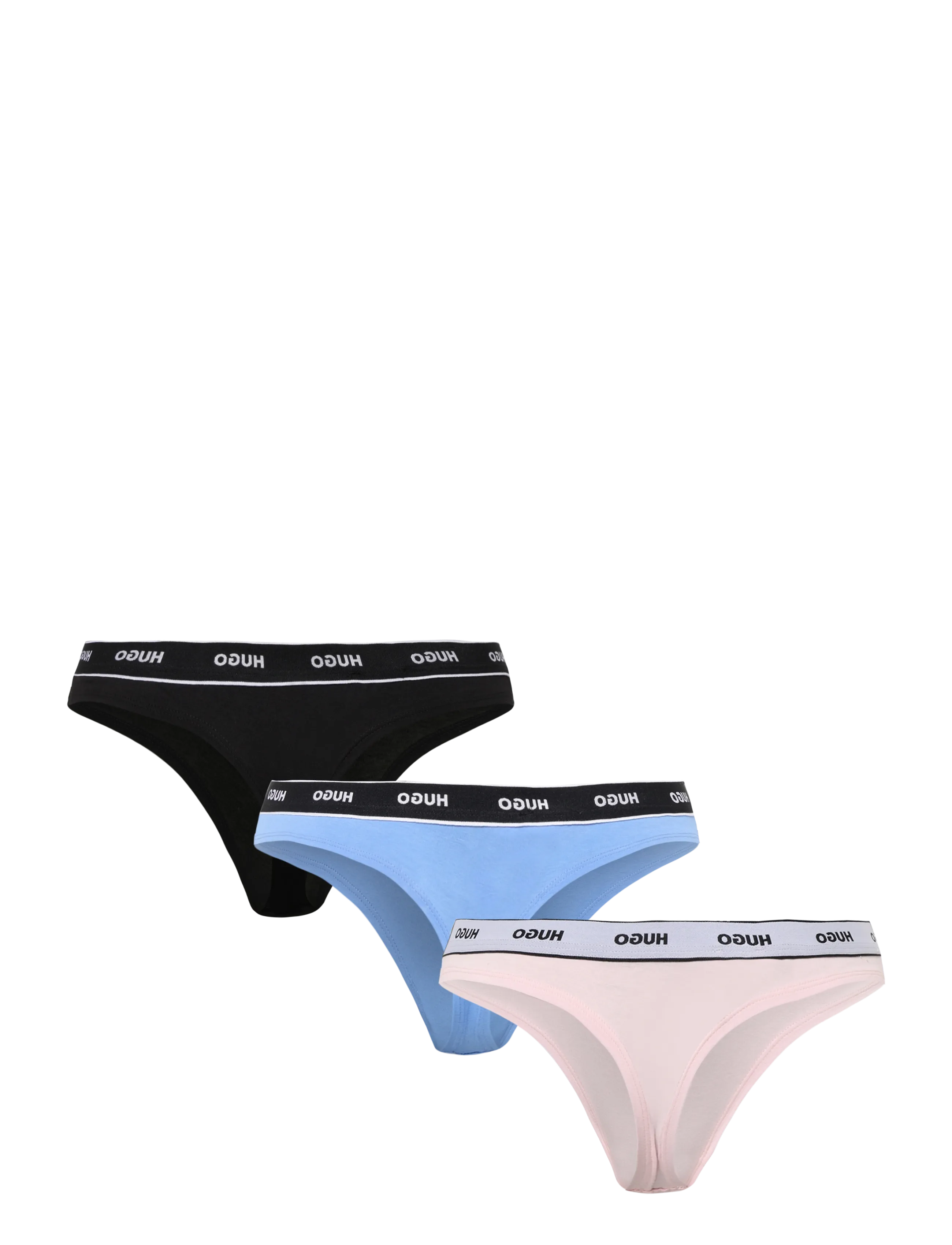 HUGO - TRIPLET THONG STRIPE - stringtrosor - open miscellaneous - 1