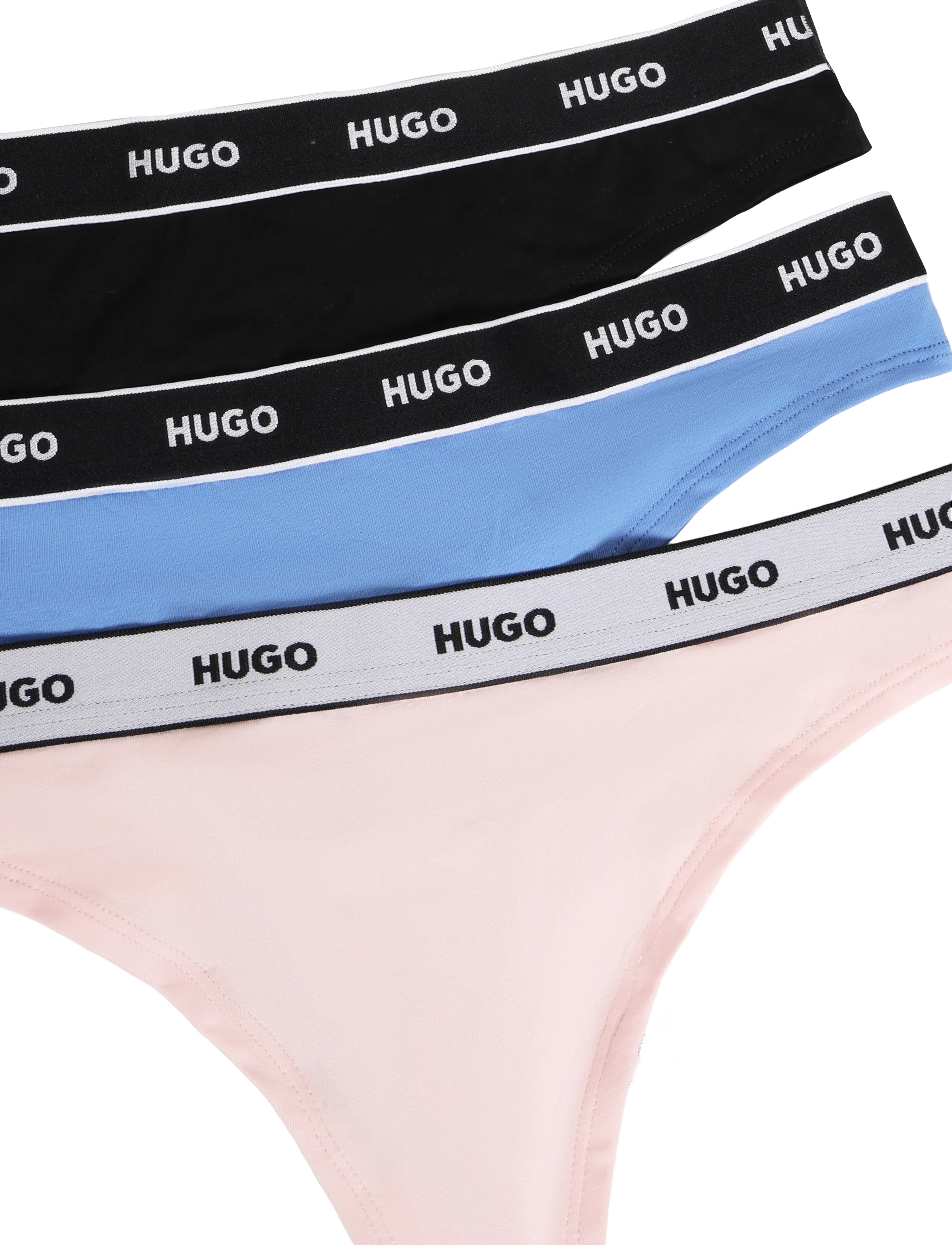 HUGO - TRIPLET THONG STRIPE - stringtrosor - open miscellaneous - 3