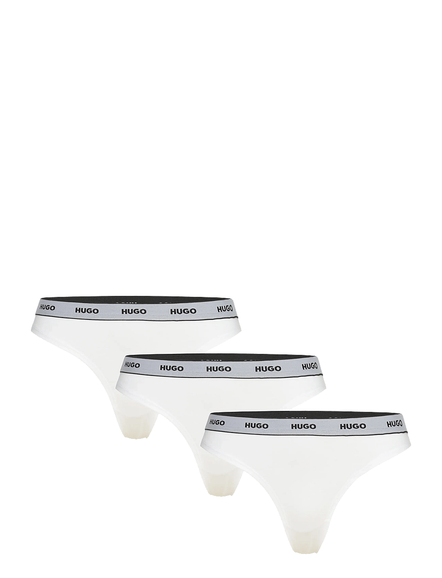 HUGO - TRIPLET THONG STRIPE - stringid - white - 0