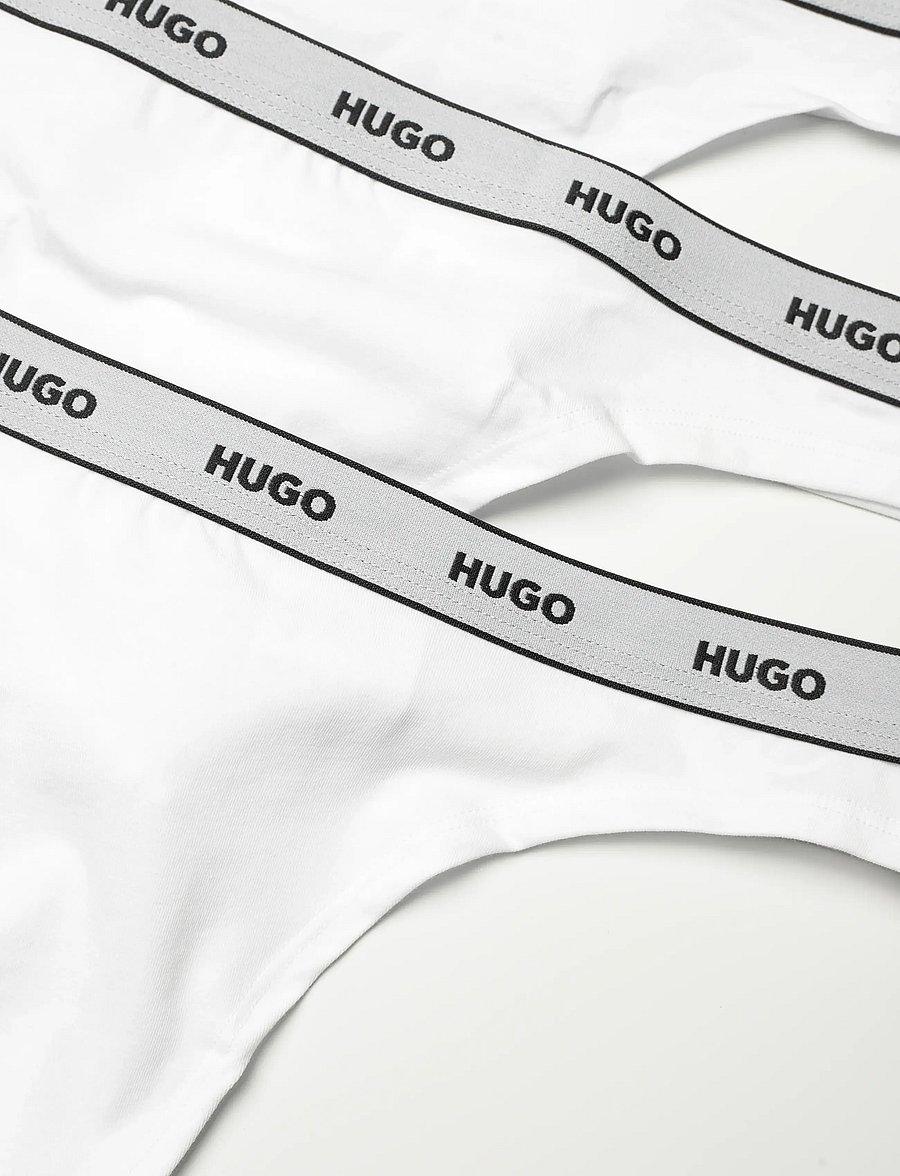 HUGO - TRIPLET THONG STRIPE - stringid - white - 1