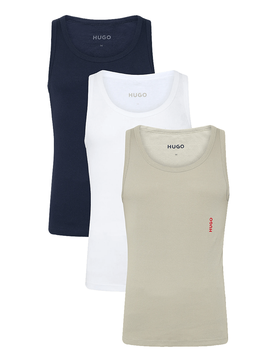 HUGO - TANK TOP TRIPL. PACK - pyjamaoberteile - open miscellaneous - 0