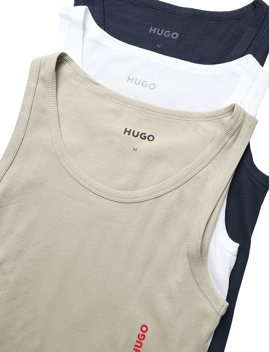 HUGO - TANK TOP TRIPL. PACK - pyjamaoberteile - open miscellaneous - 2