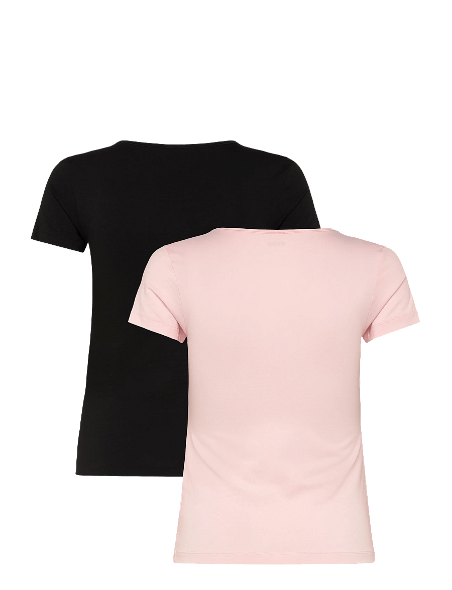 HUGO - TWIN T-SHIRT RN - open pink - 1