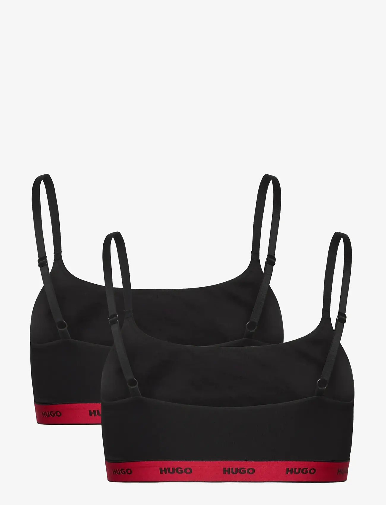 HUGO - TWIN BRALETTE STRIPE - rinnahoidja - black - 1