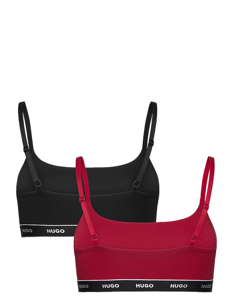HUGO - TWIN BRALETTE STRIPE - bralette - open red - 2