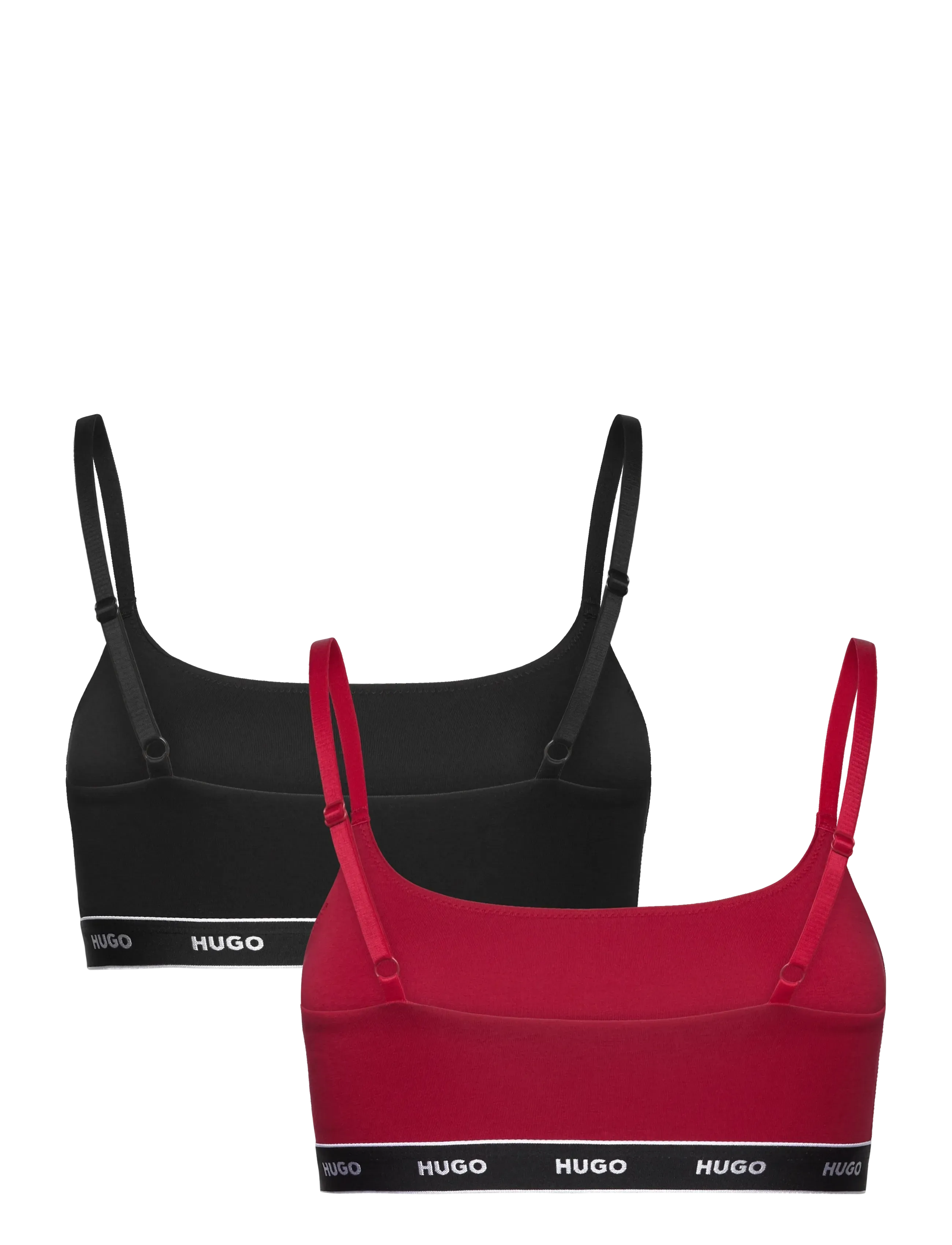 HUGO - TWIN BRALETTE STRIPE - bralette - open red - 2