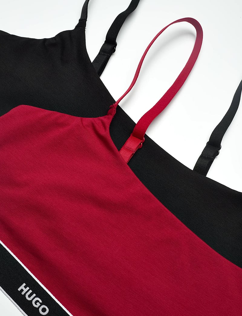 HUGO - TWIN BRALETTE STRIPE - bralette - open red - 1