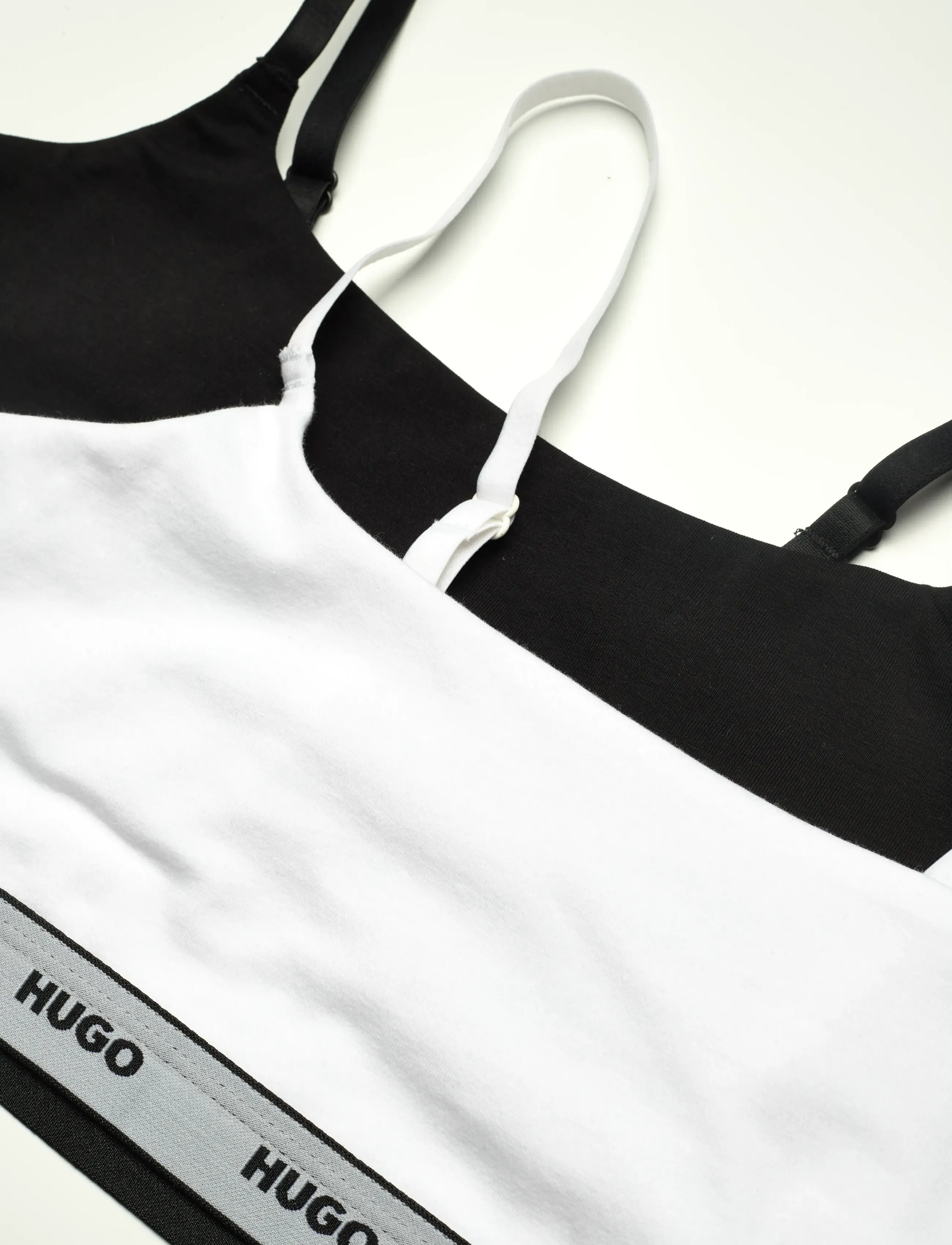 HUGO - TWIN BRALETTE STRIPE - bralette - open white - 1