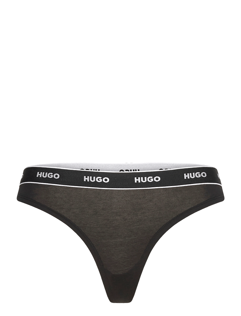 HUGO - THONG STRIPE PYP - stringtrusser - black - 0