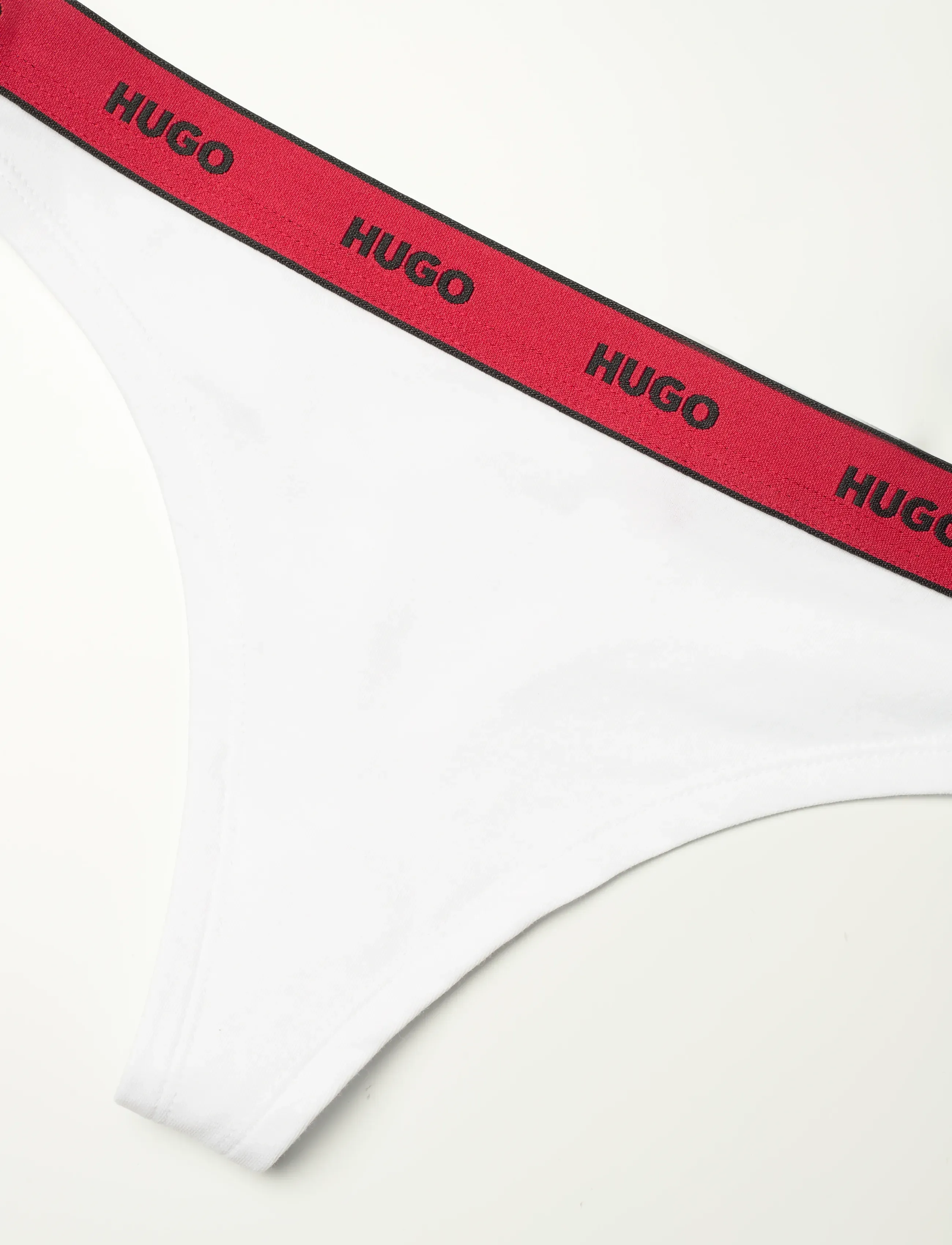HUGO - THONG STRIPE PYP - laveste priser - natural - 2