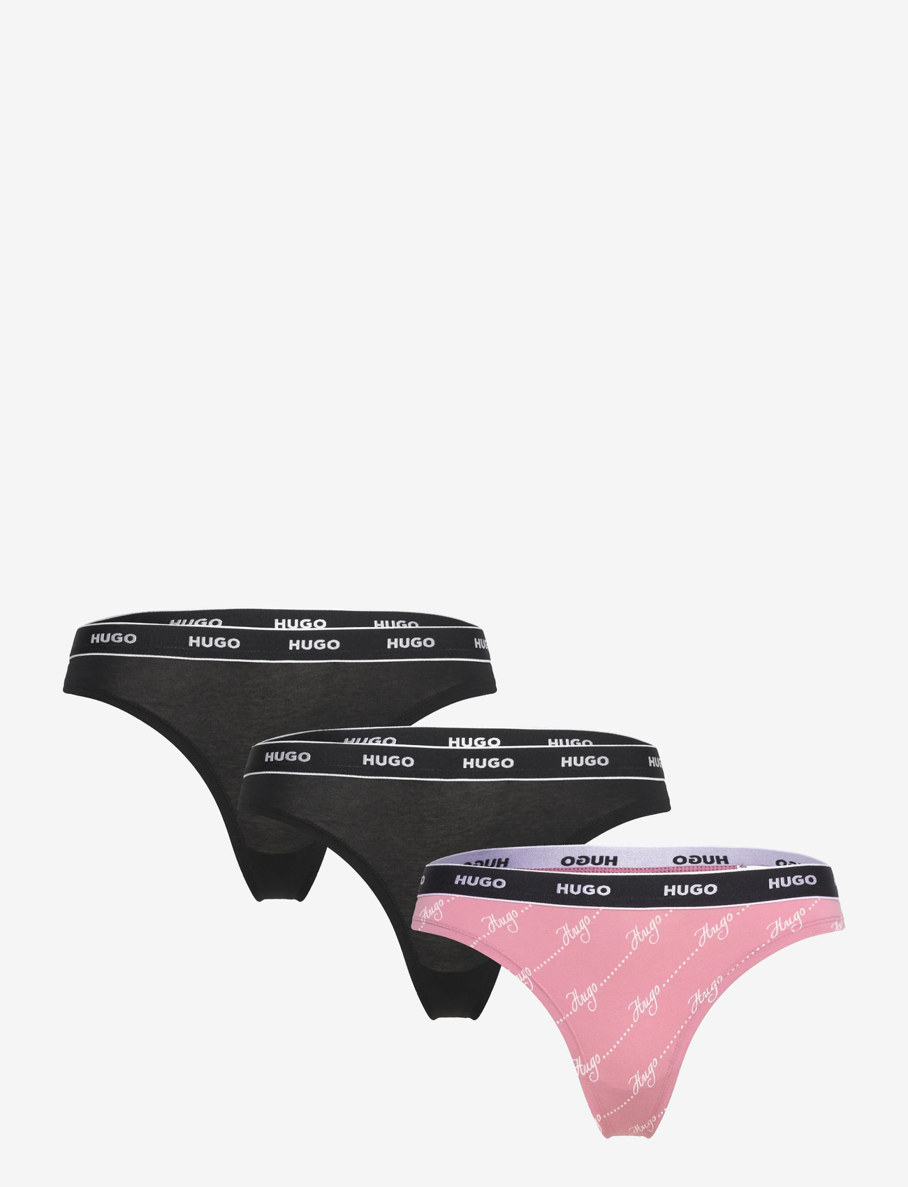 HUGO - TRIPLET THONG DESIGN - string - open pink - 0