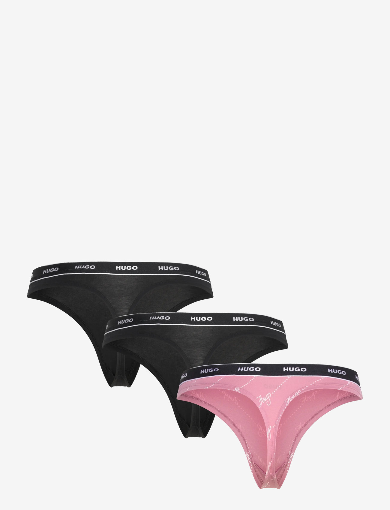 HUGO - TRIPLET THONG DESIGN - string - open pink - 2