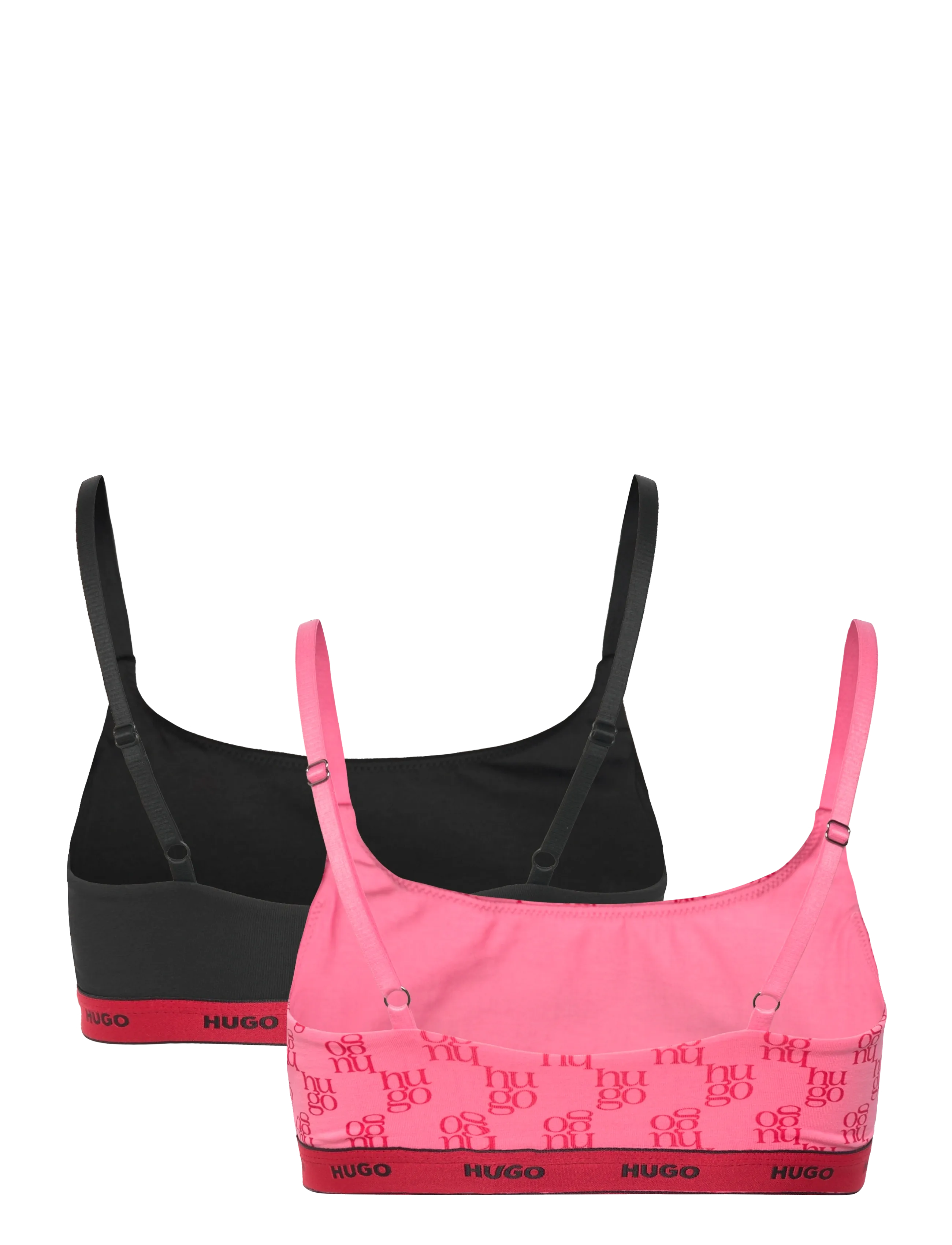 HUGO - TWIN BRALETTE DESIGN - non wired bras - medium pink - 3
