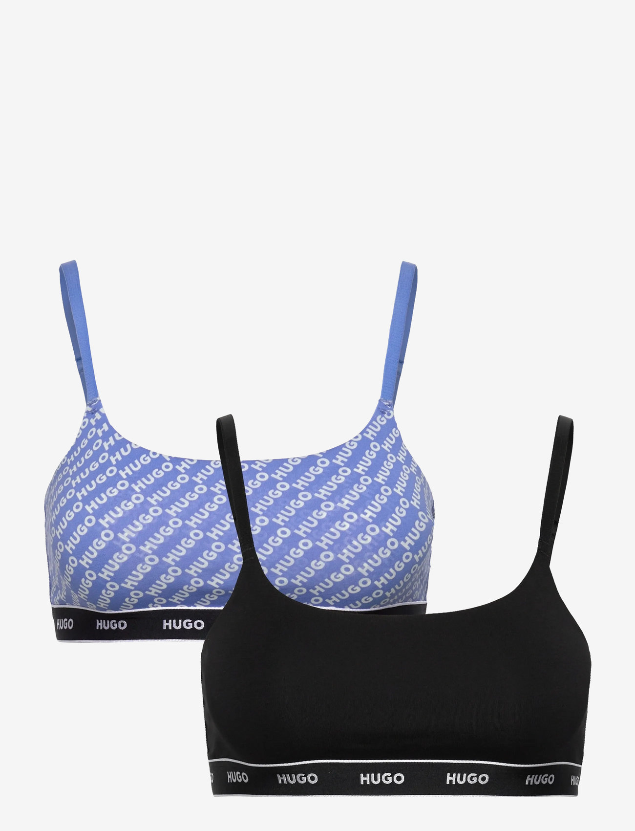 HUGO - TWIN BRALETTE DESIGN - bügellose bhs - open blue - 0