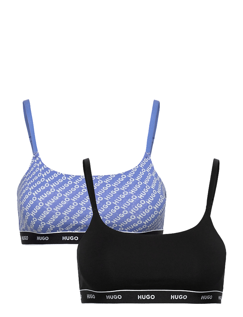 HUGO - TWIN BRALETTE DESIGN - bügellose bhs - open blue - 0