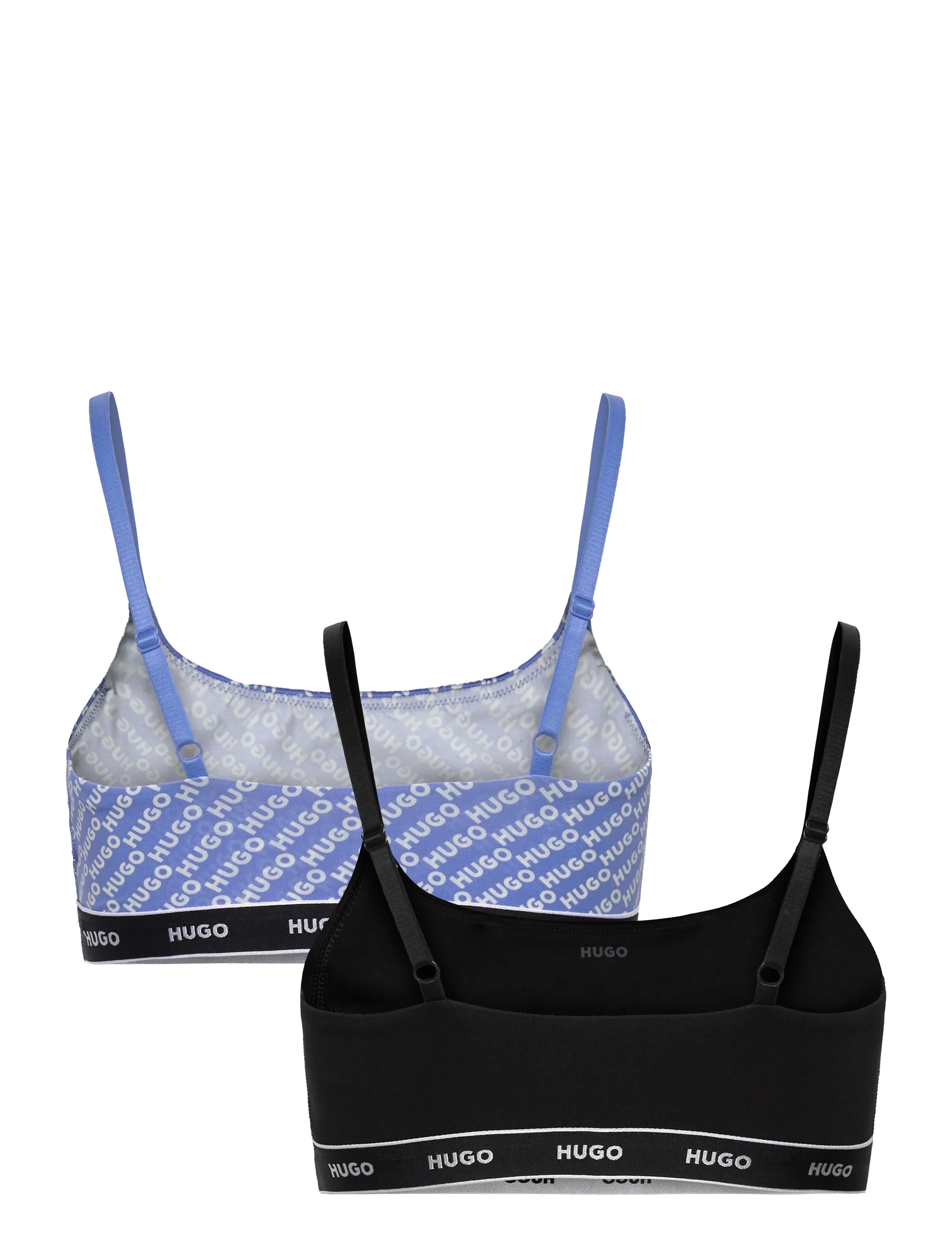 HUGO - TWIN BRALETTE DESIGN - bügellose bhs - open blue - 2