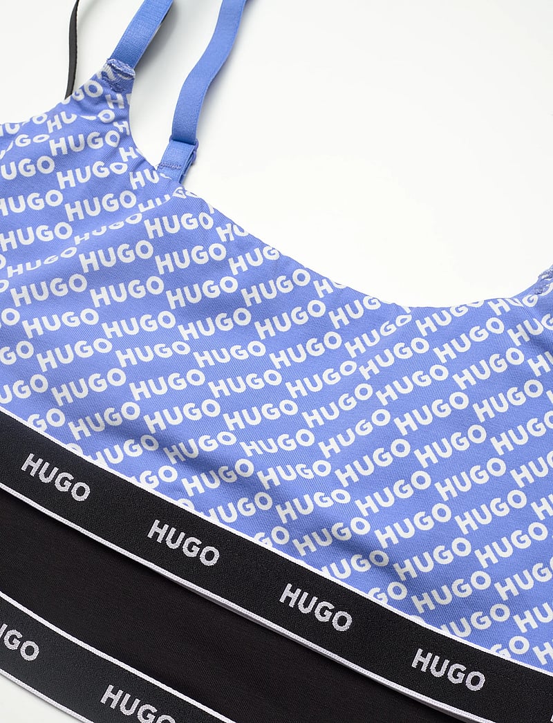 HUGO - TWIN BRALETTE DESIGN - bügellose bhs - open blue - 1