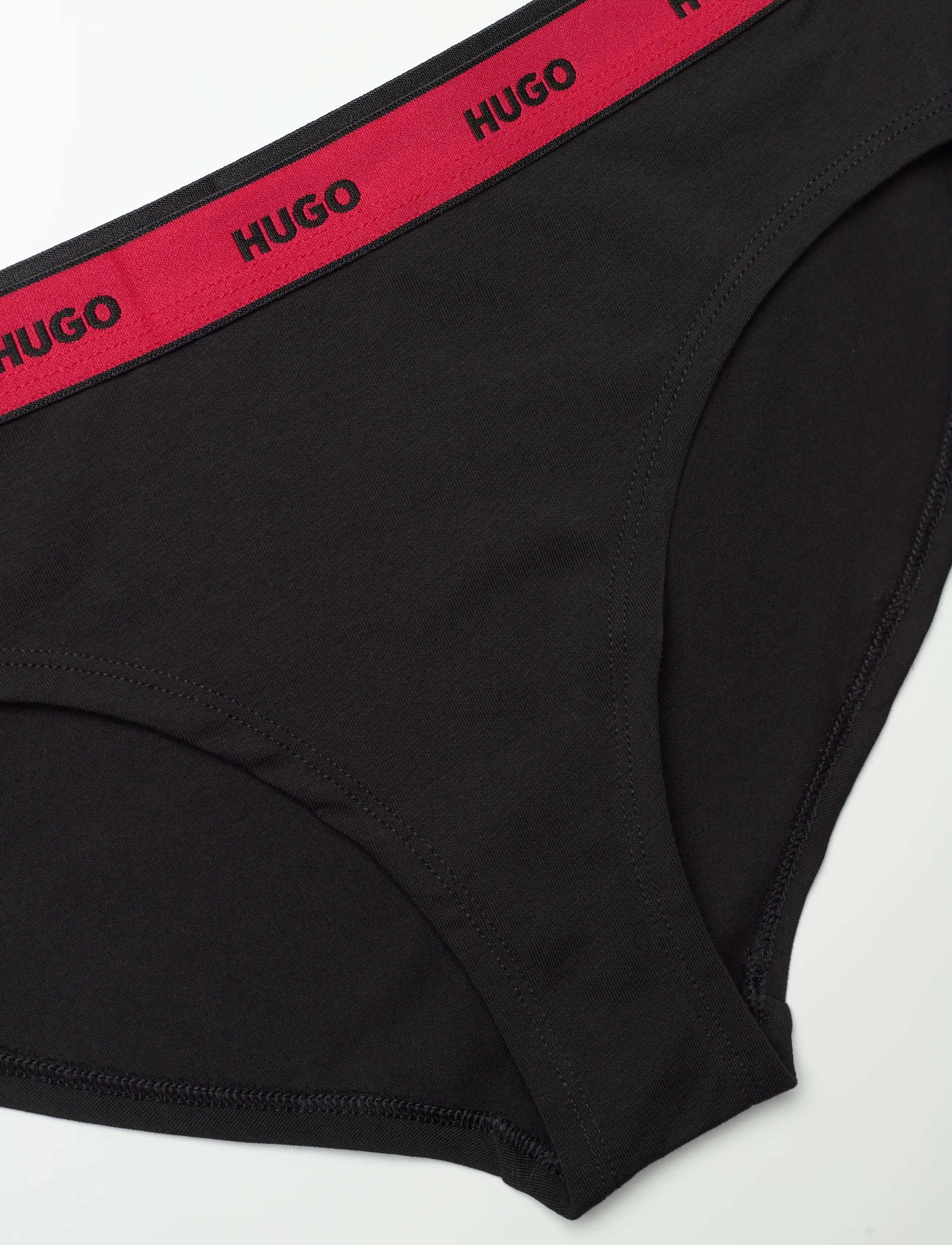 HUGO - BRIEF STRIPE PYP - mažiausios kainos - black - 2