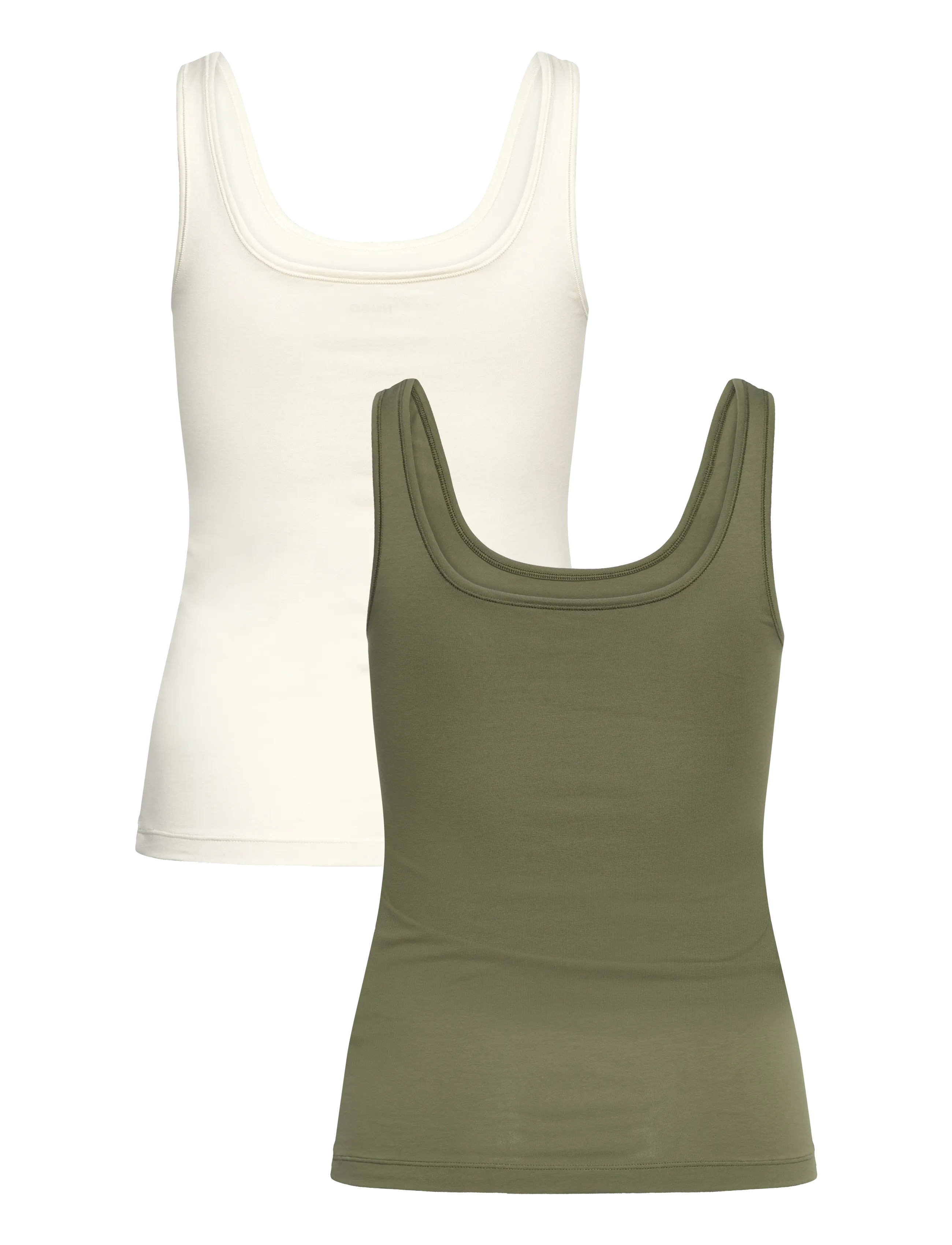 HUGO - TWIN VEST - oberteile - open green - 2