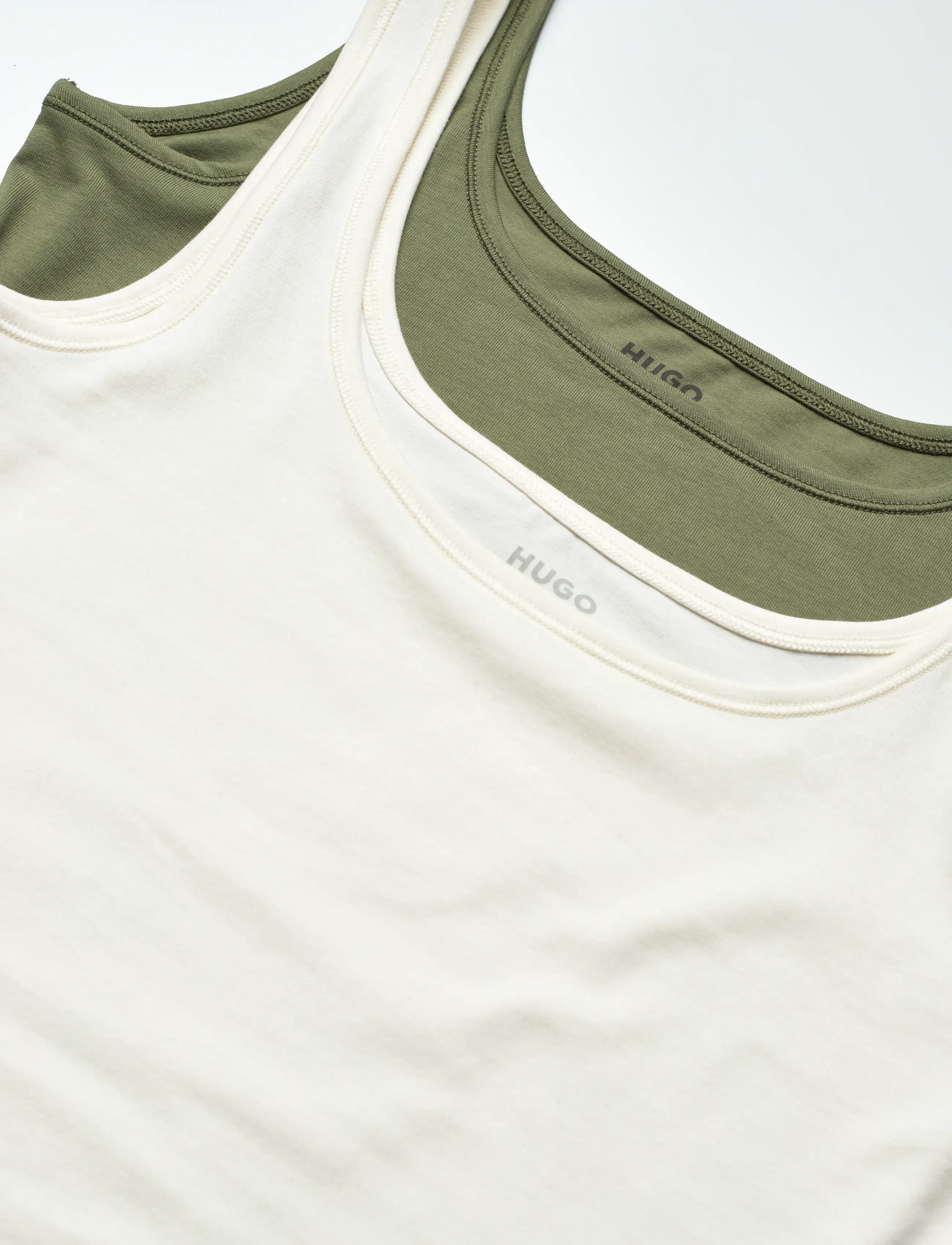HUGO - TWIN VEST - oberteile - open green - 1