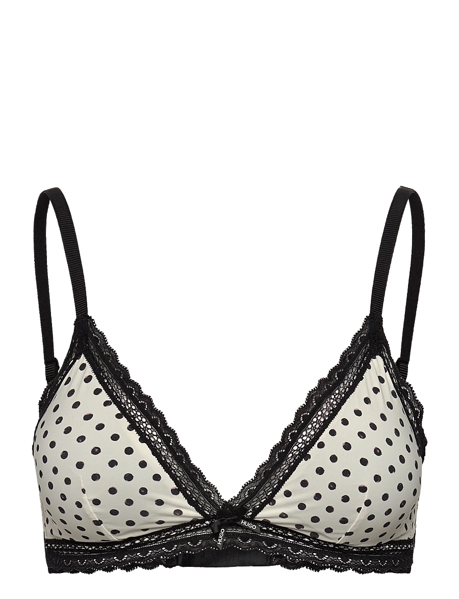HUGO - TRIANGLE UNIQUE - bralette - open white - 0