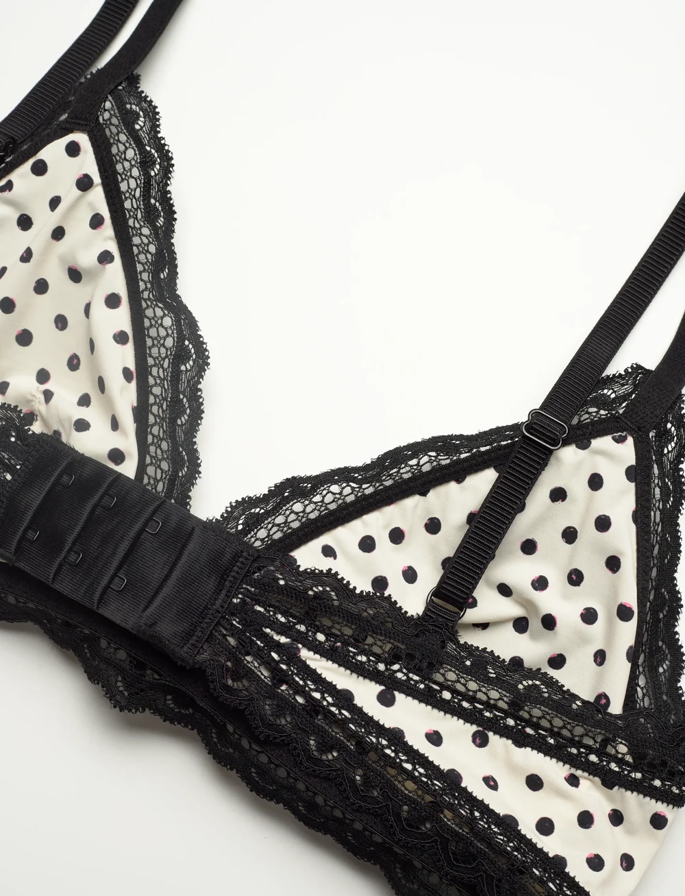 HUGO - TRIANGLE UNIQUE - bralette - open white - 3