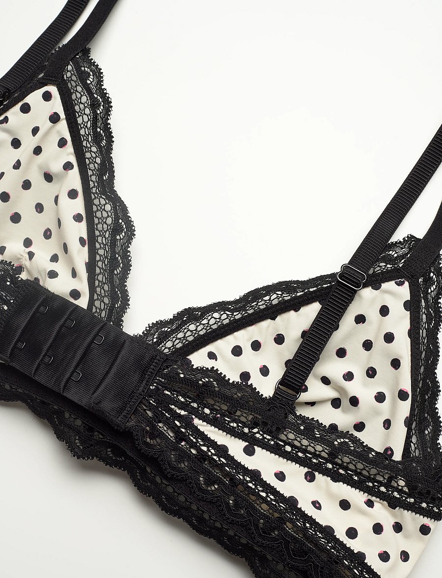 HUGO - TRIANGLE UNIQUE - bralette - open white - 3