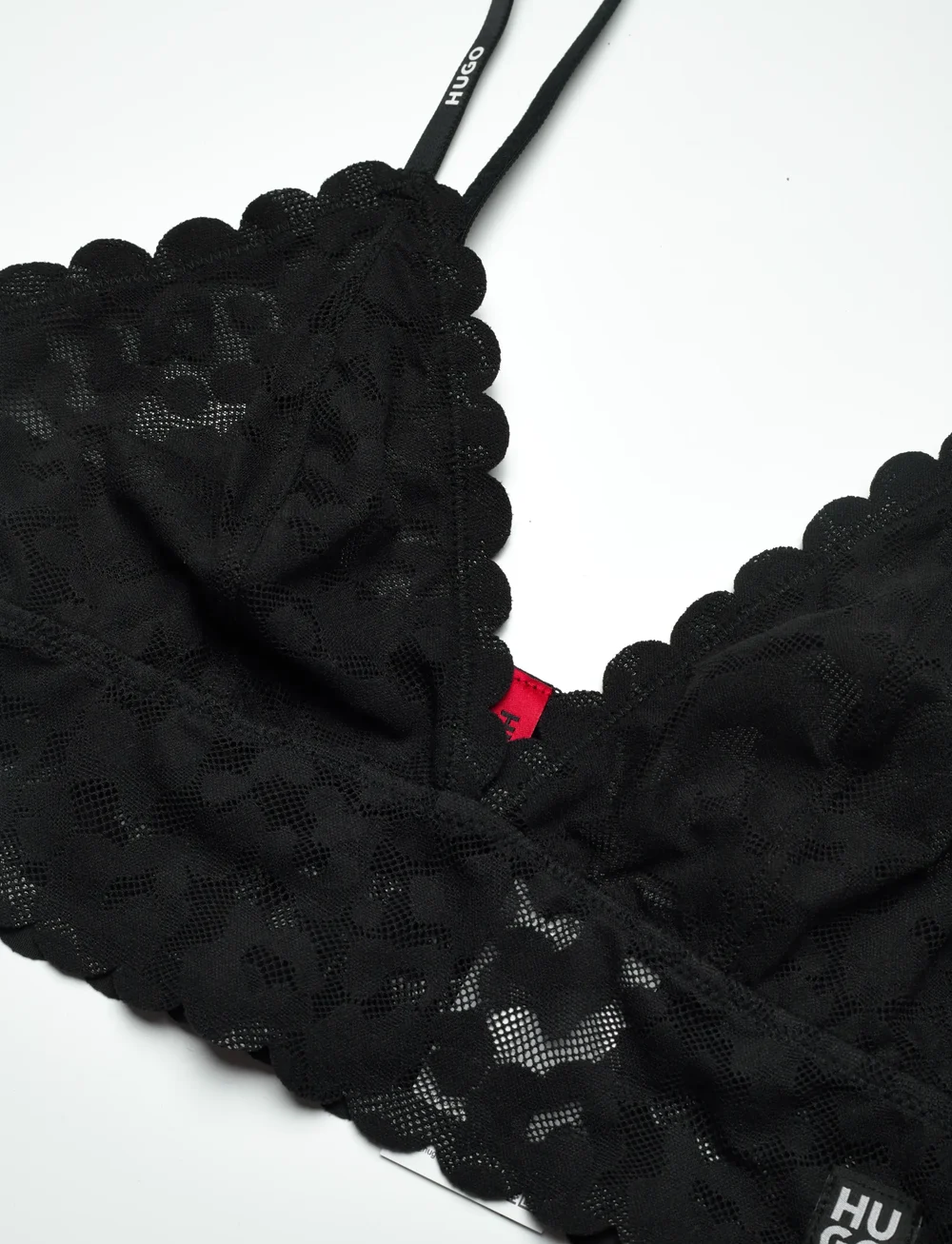 HUGO - TRIANGLE LEO LACE - bralette - black - 2