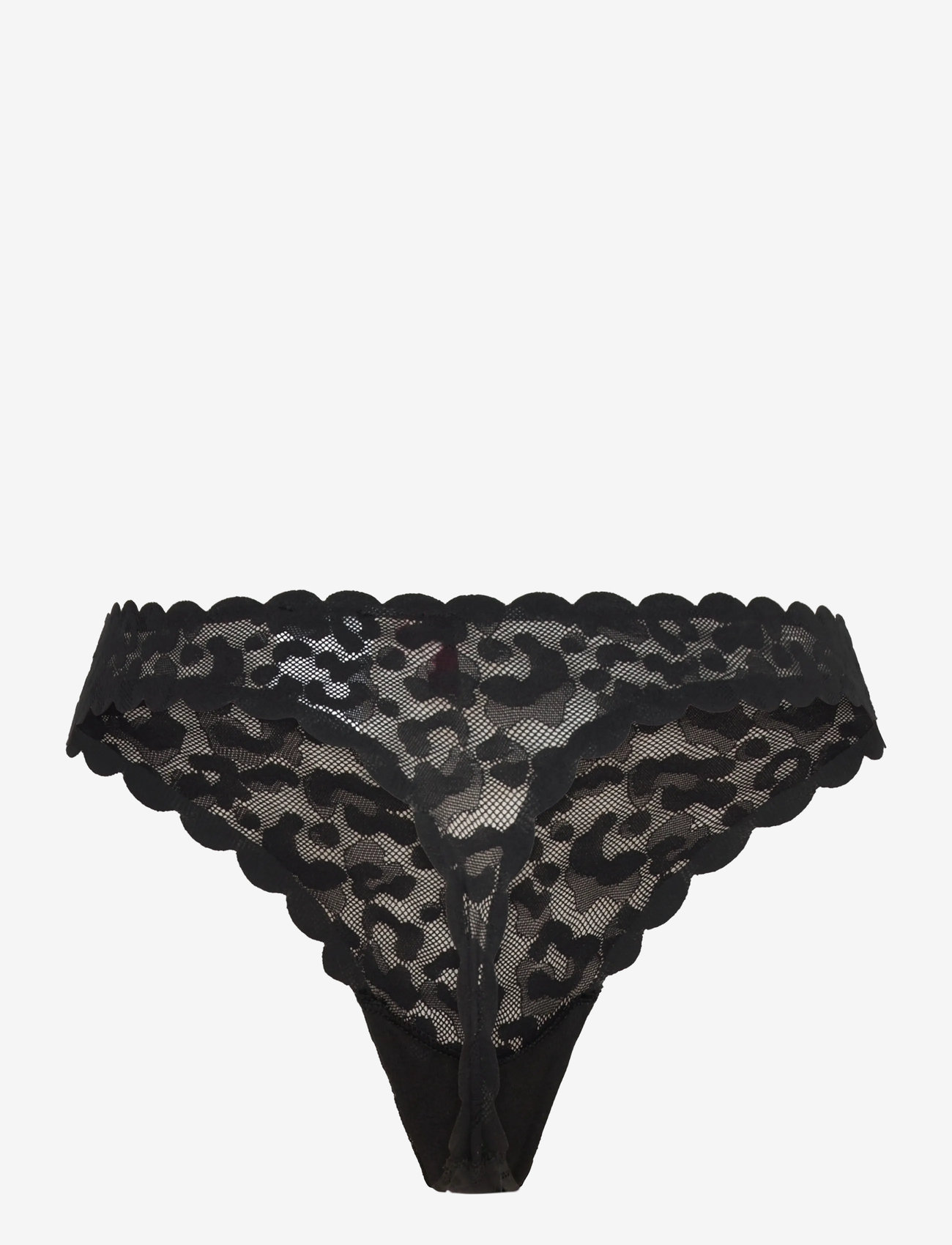 HUGO - THONG LEO LACE - stringtrusser - black - 1