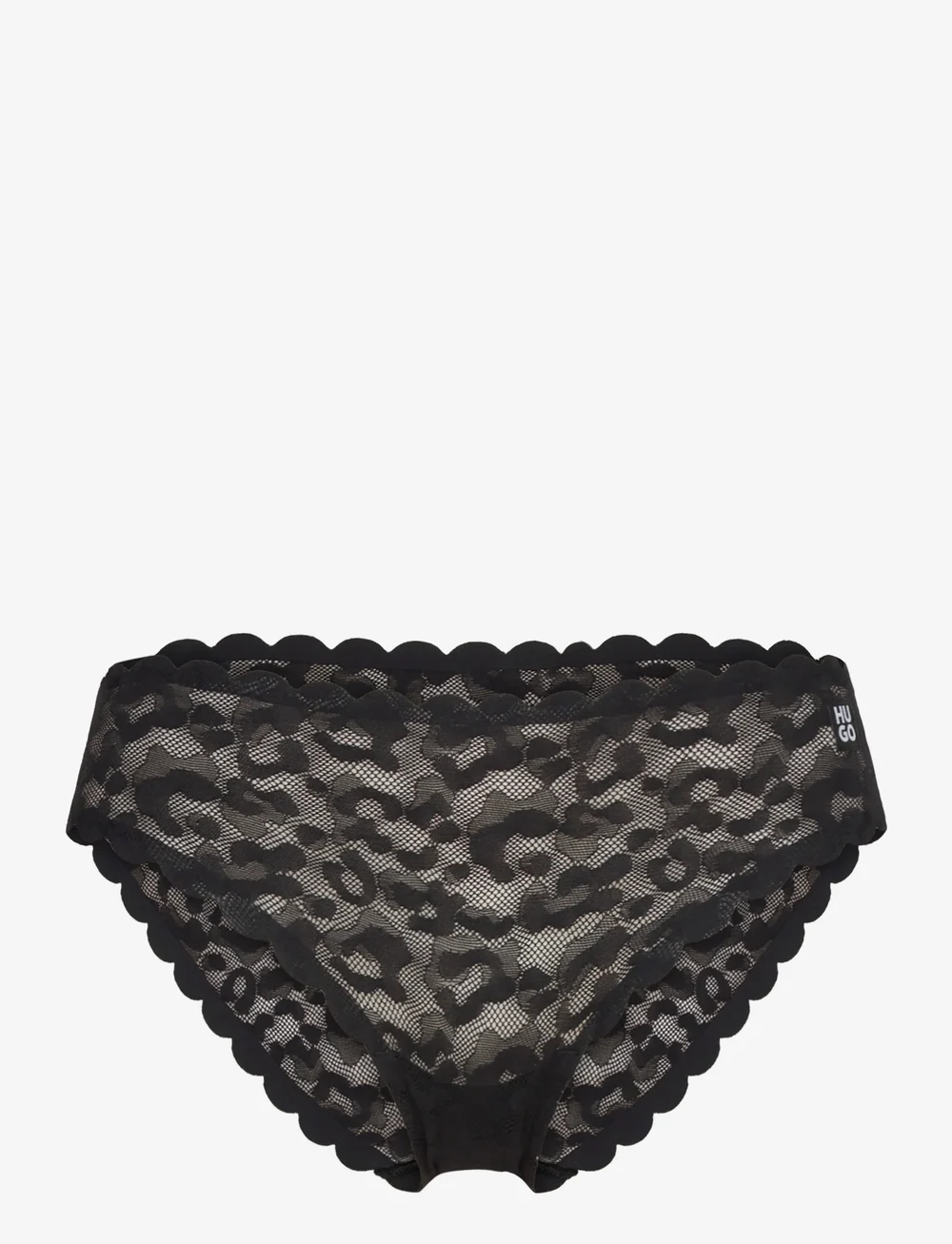 HUGO - BRIEF LEO LACE - majtki - black - 0