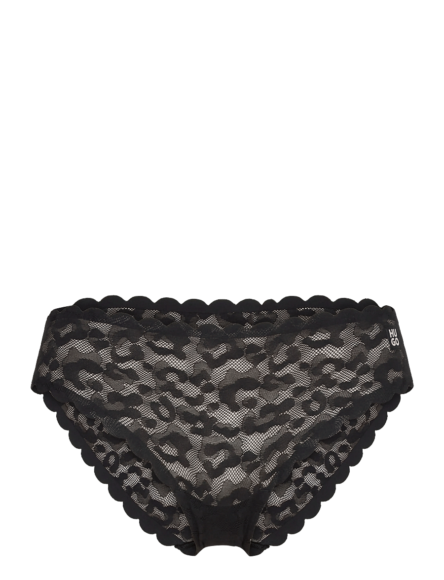 HUGO - BRIEF LEO LACE - briefs - black - 0