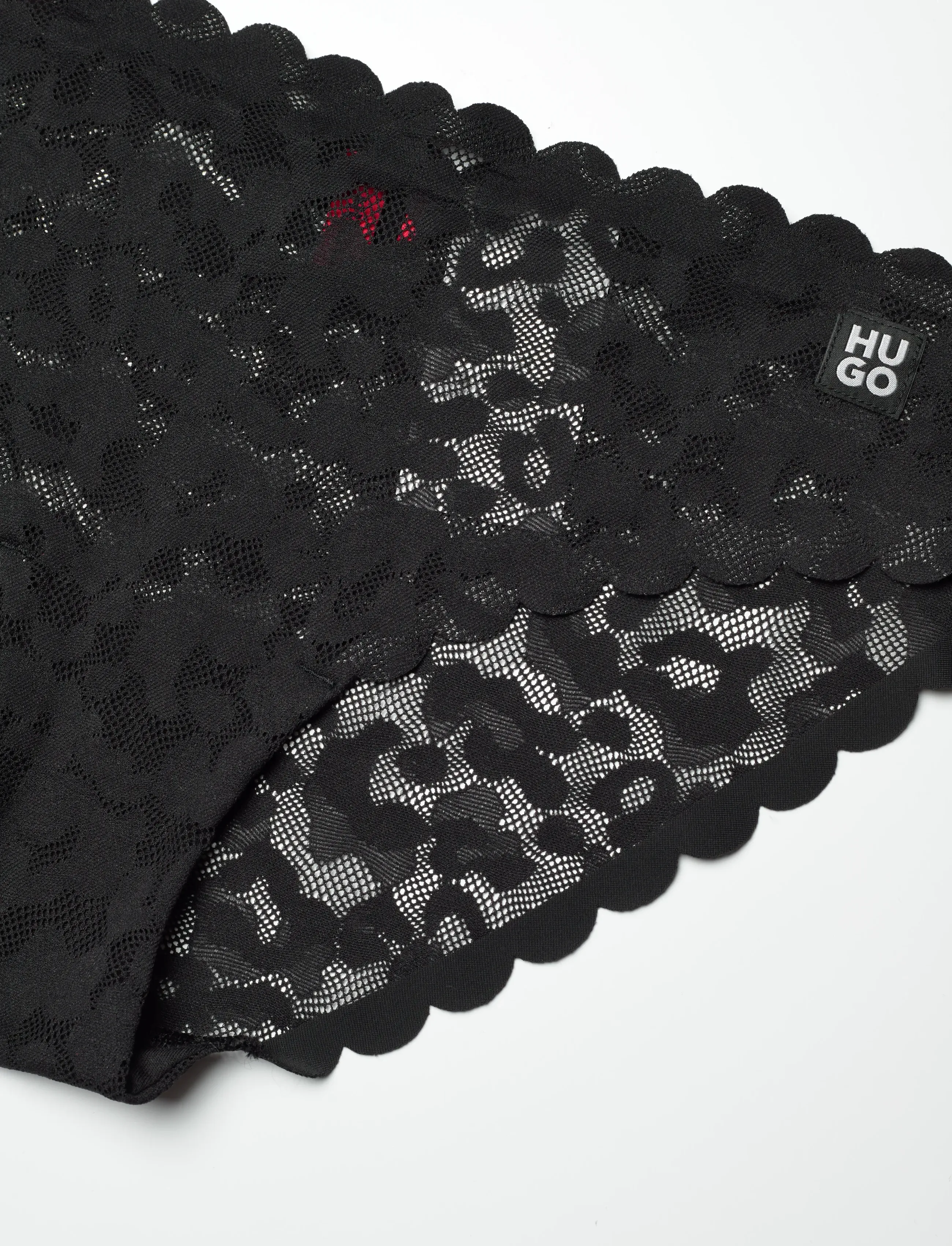 HUGO - BRIEF LEO LACE - black - 2