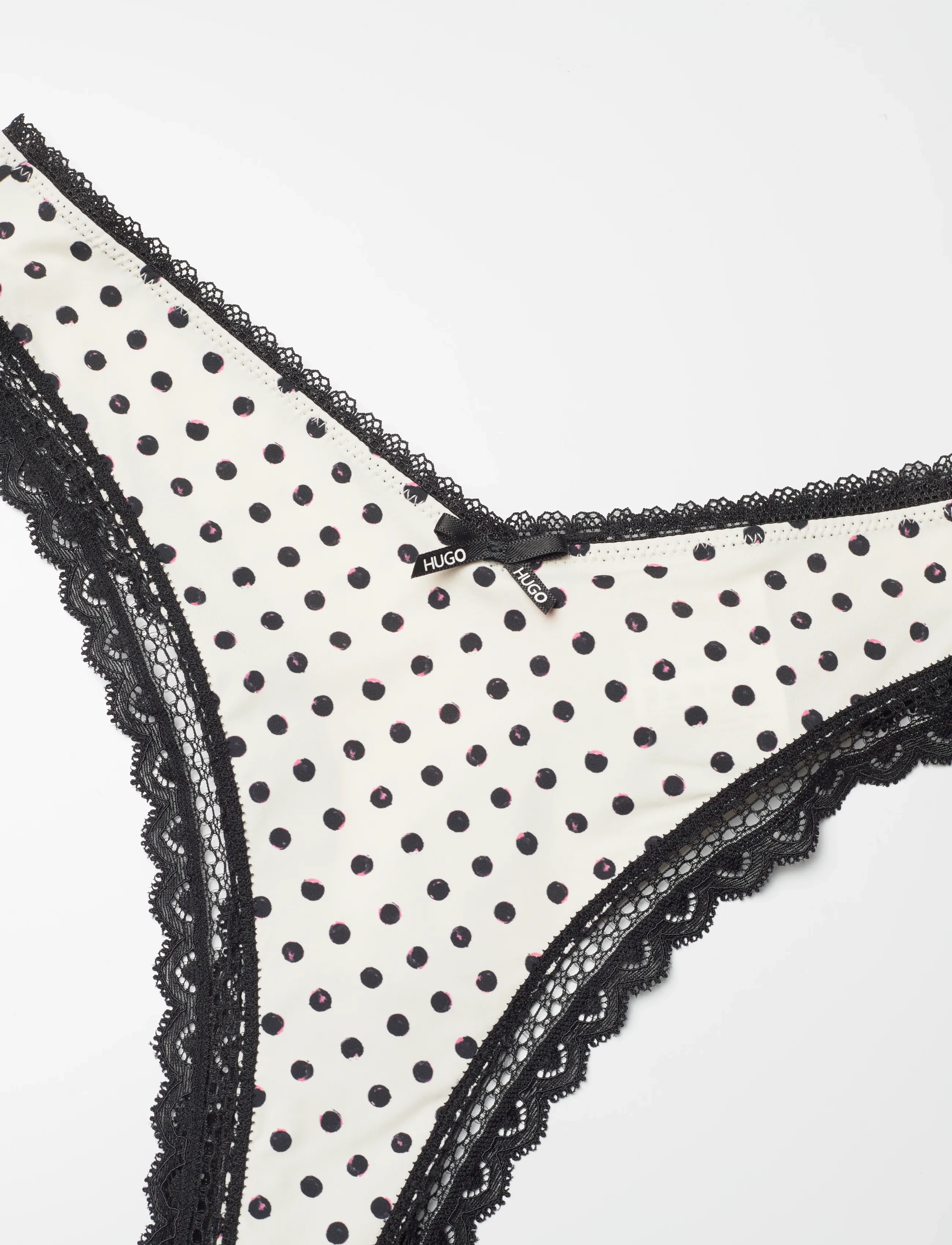 HUGO - THONG UNIQUE - laveste priser - open white - 2