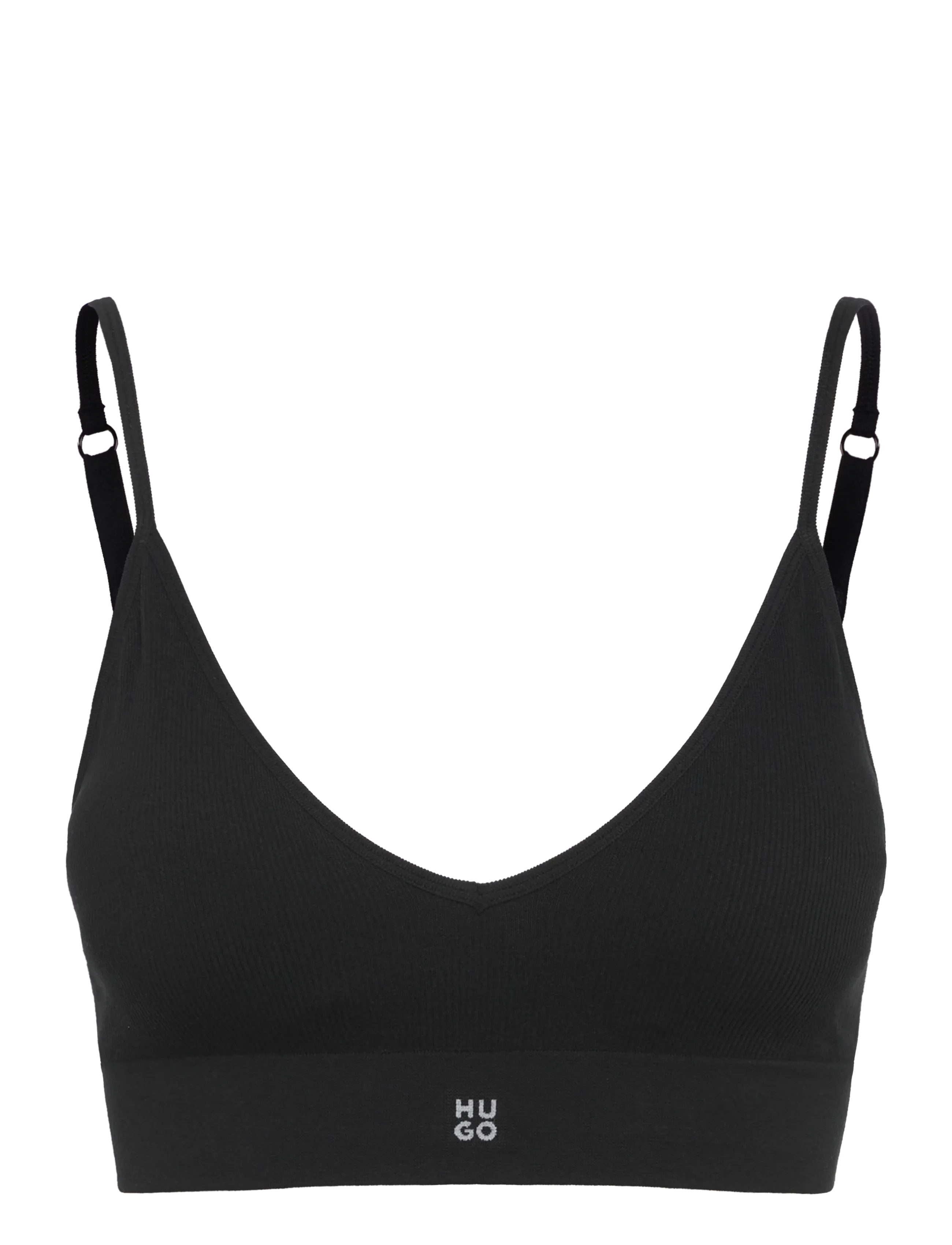 HUGO - BRALETTE SEAMLESS - bralette - black - 0
