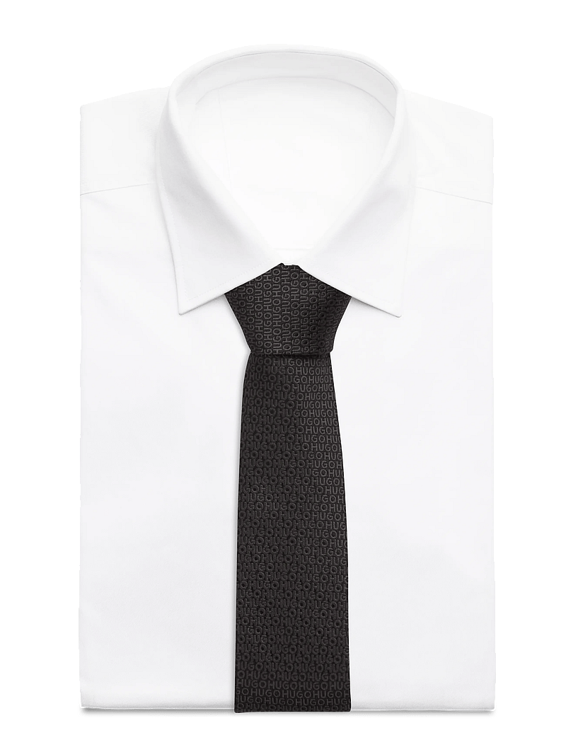 HUGO - Tie cm 6 - ties - black - 1