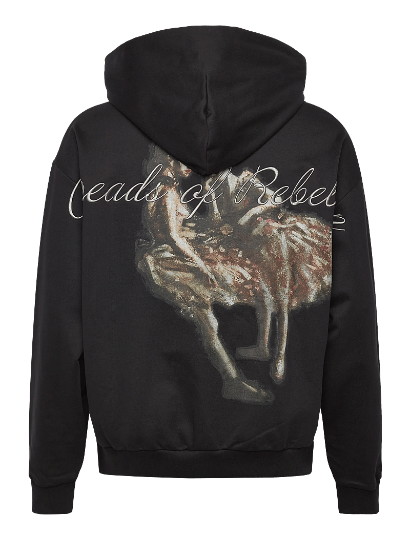 HUGO - Dabilano - hoodies - black - 1