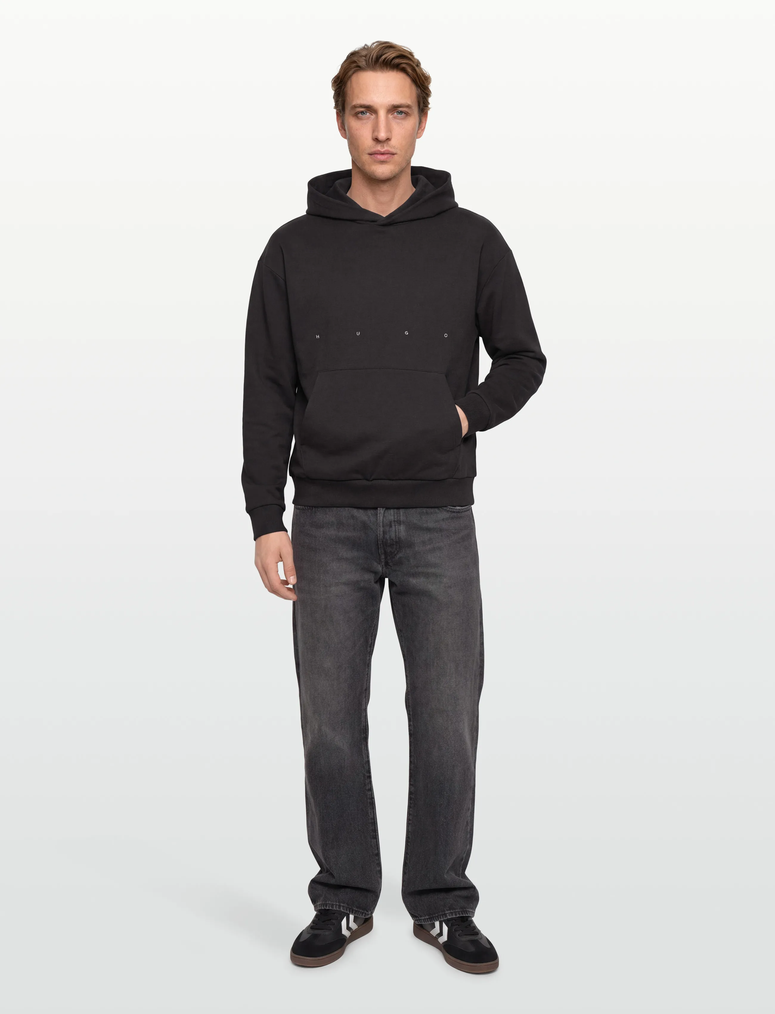 HUGO Dabilano - Sweatshirts & Hoodies - BLACK / black