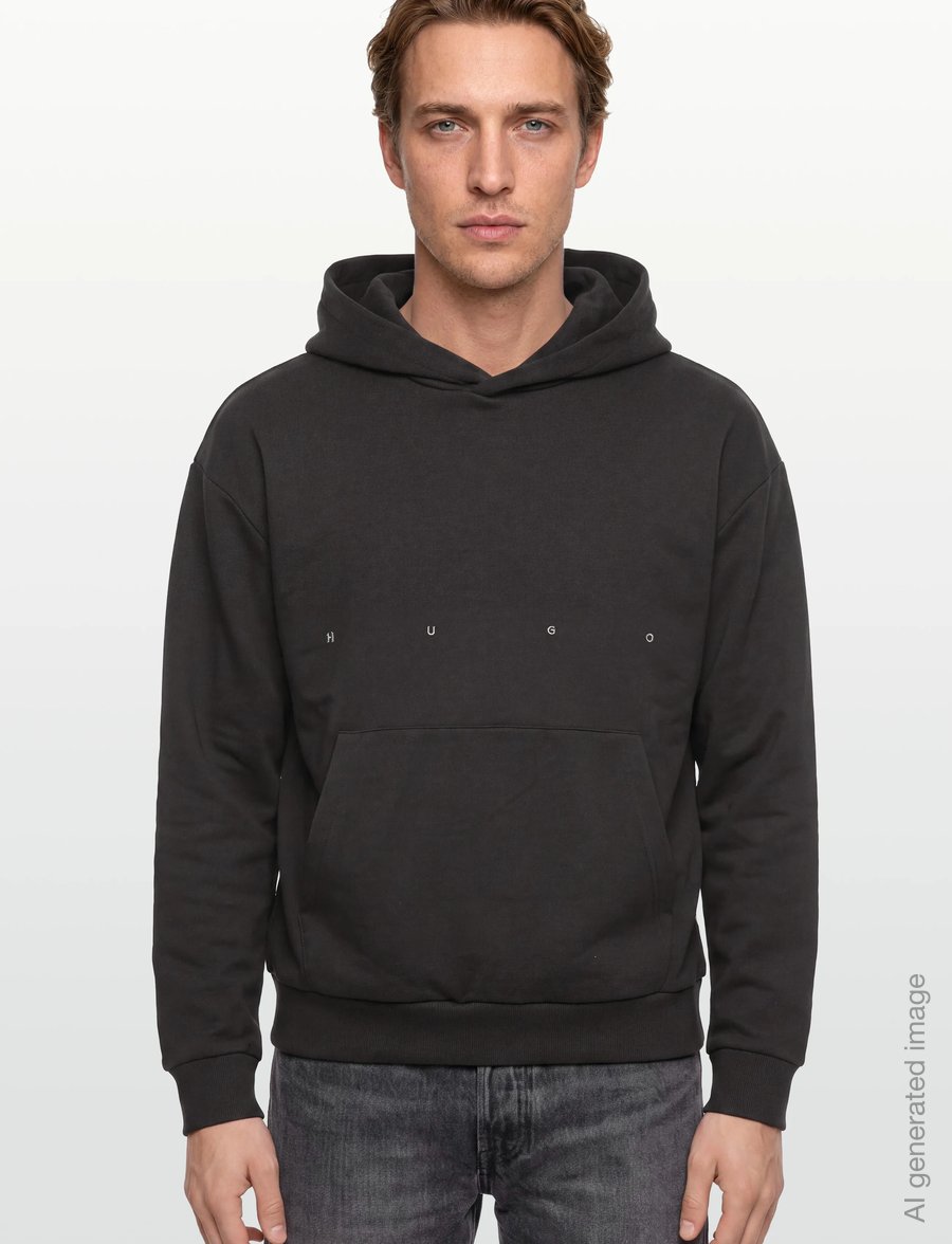 HUGO - Dabilano - hettupeysur - black - 3